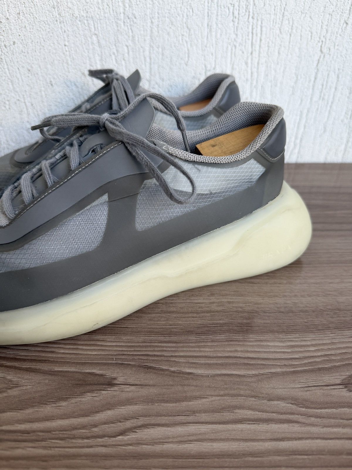 Prada america cup re-nylon chunky trainers Size US 11 / EU 44 - 10 Thumbnail