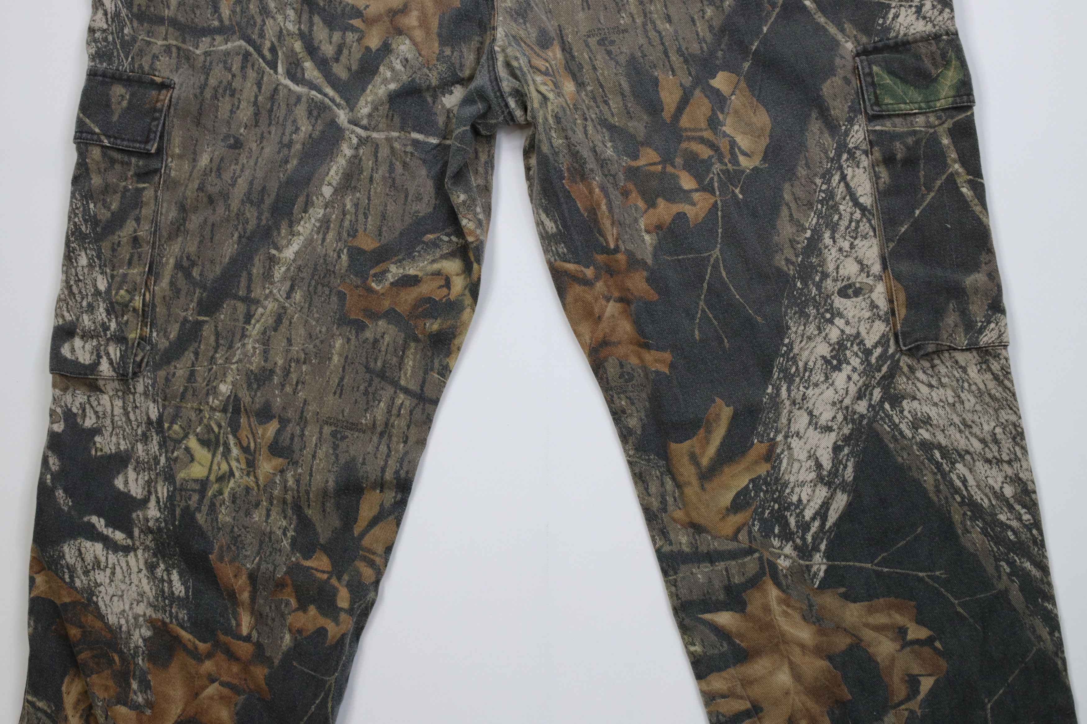 Cabelas Vintage 90s Y2K Cabelas Camouflage Wide Leg Cargo Pants Size US 42 / EU 58 - 10 Thumbnail