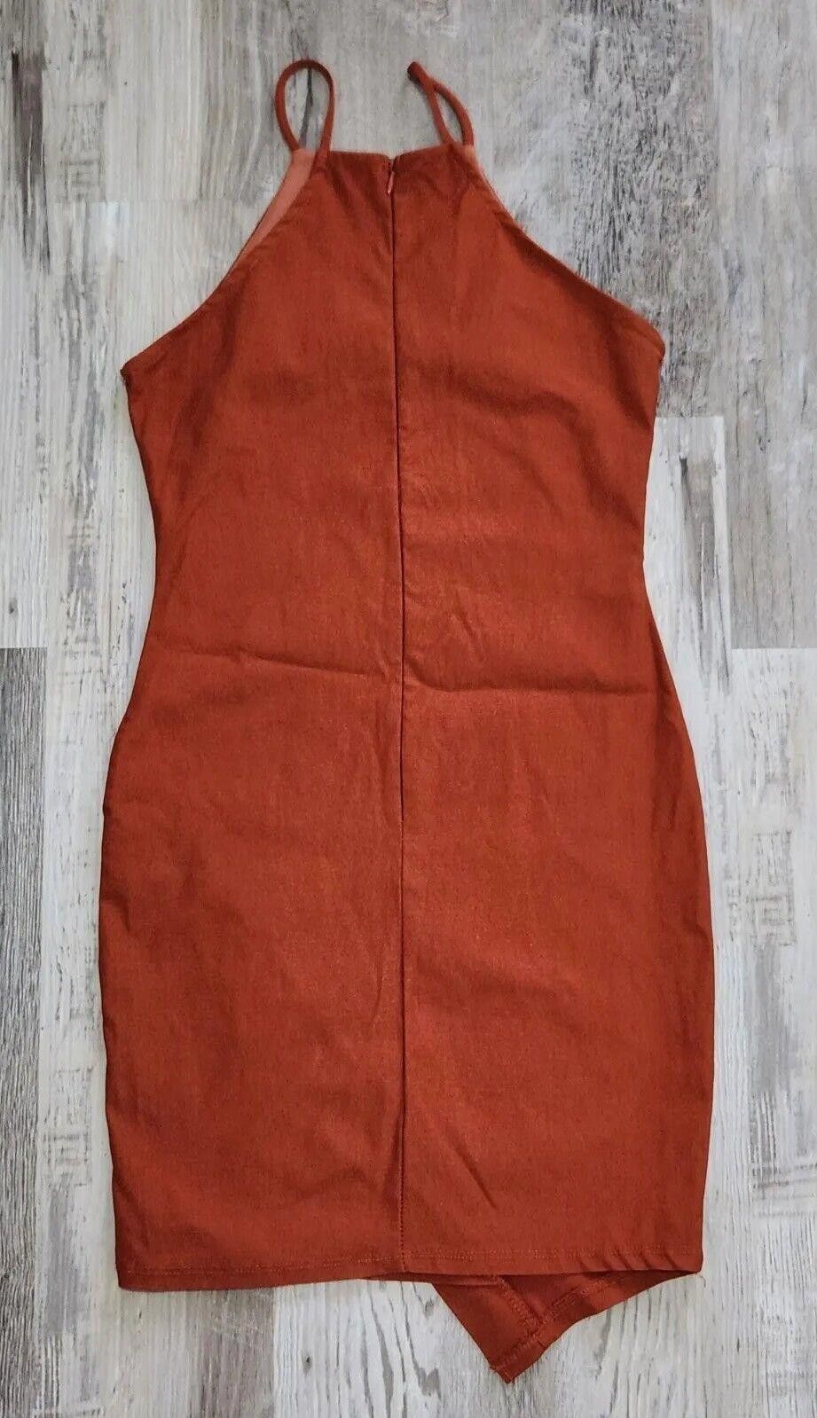 Designer The Vintage Shop Dress medium Burned Orange Bodycon high Size M / US 6-8 / IT 42-44 - 2 Thumbnail