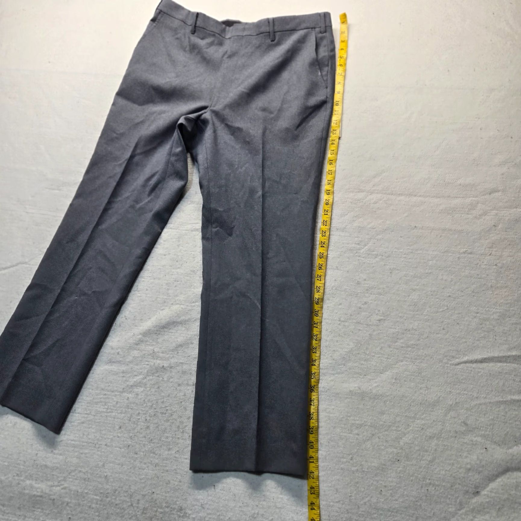 Vintage VISA Gray Pants Regular Men 38R Pockets Straight Inseam 30 in Dress Uniform Style America’s Freedom Size US 38 / EU 54 - 7 Thumbnail
