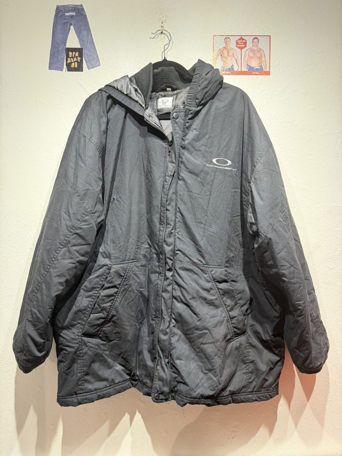 Oakley Vintage Oakley Logo software jacket Size US XL / EU 56 / 4 - 3 Thumbnail
