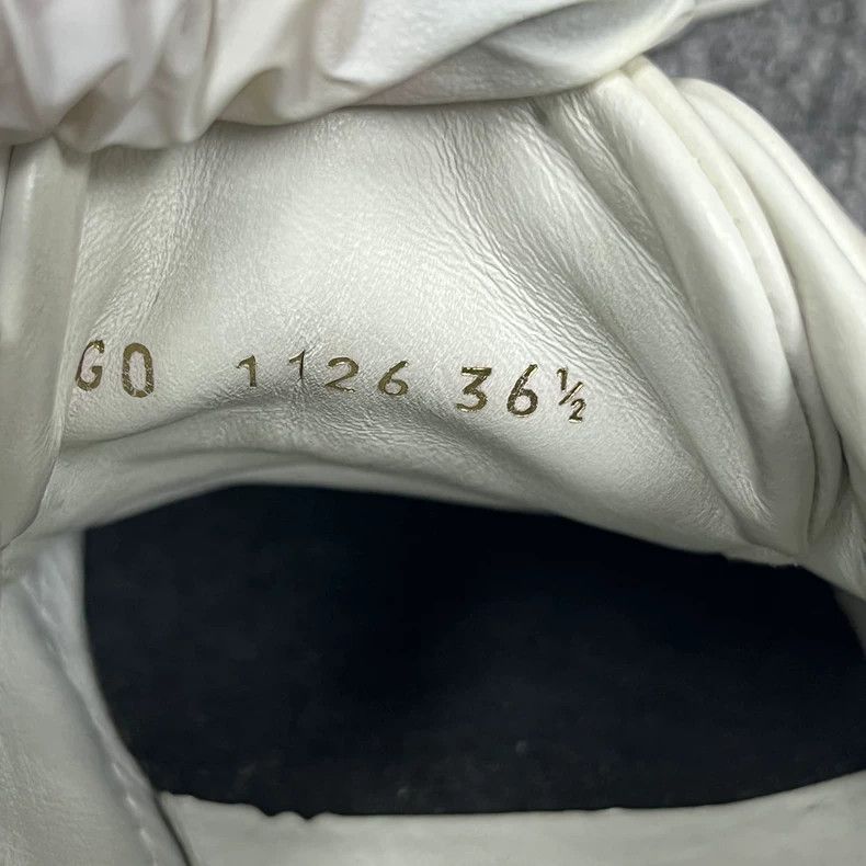 Louis Vuitton Louis Vuitton Louis Vuitton White Low Top Fashion Sneakers Size US 5.5 / EU 38 - 4 Thumbnail