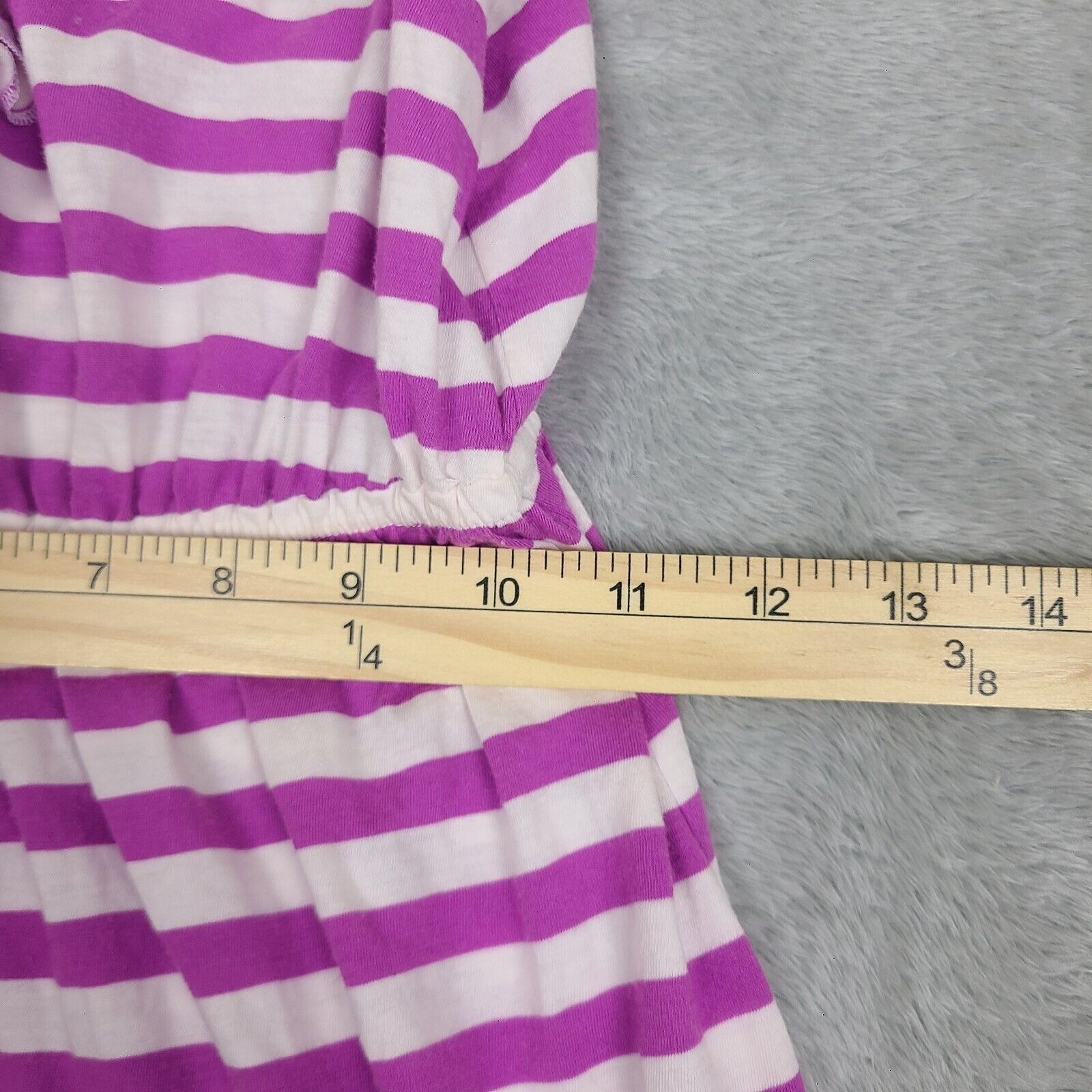 Lilly Pulitzer Lilly Pulitzer Pansy Purple Striped Spaghetti Strap Sun Dres Size XS / US 0-2 / IT 36-38 - 6 Thumbnail