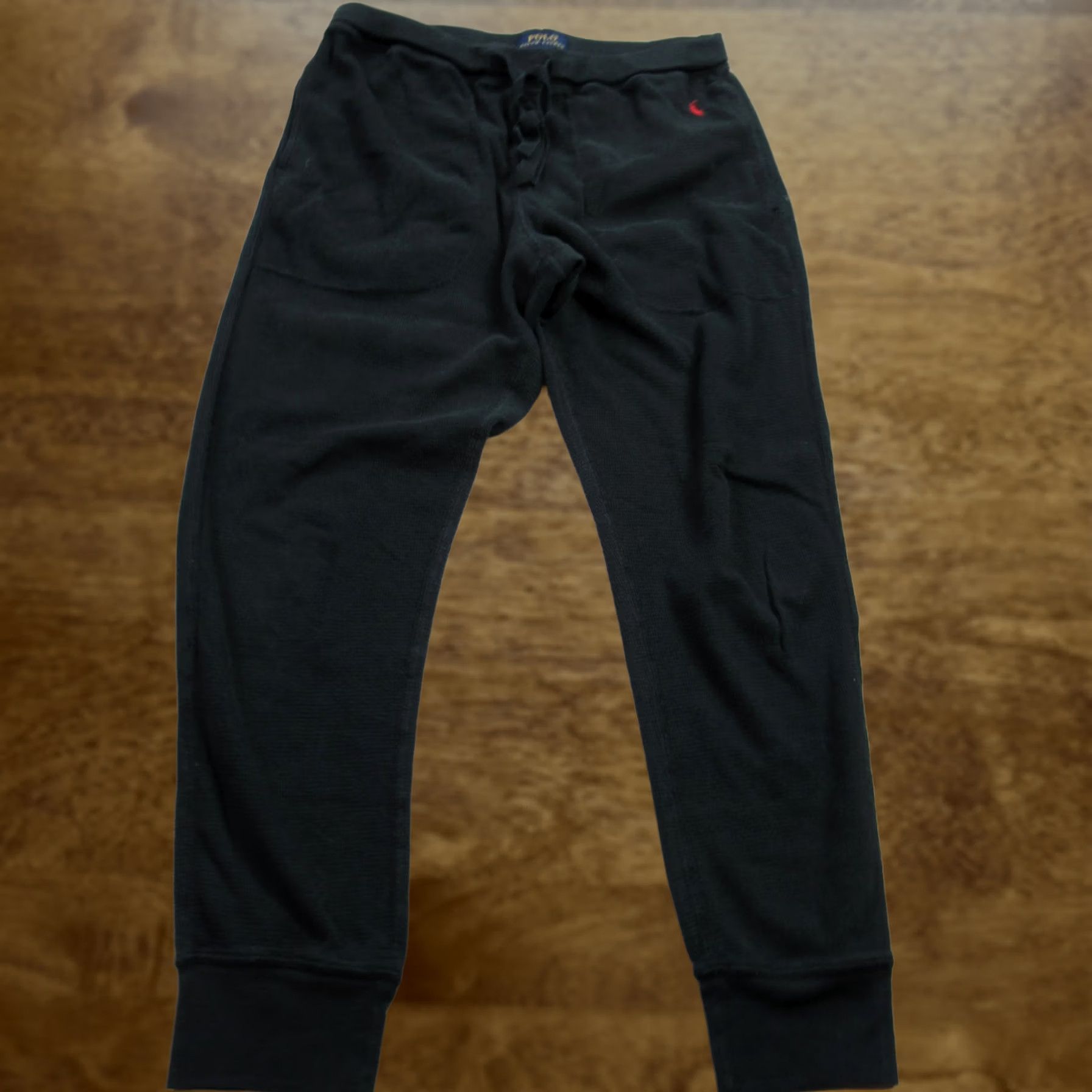 Polo Ralph Lauren Pants Mens Large Outdoor Workout Lightweight Activewear Black
