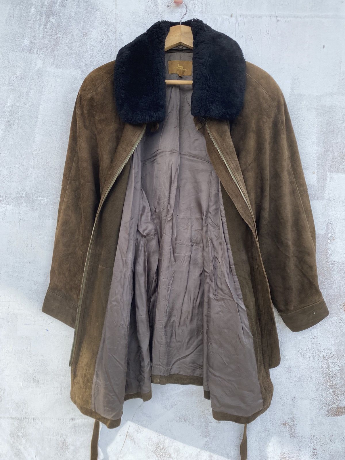 Lancel Lancel Paris Sheepskin Leather Parka Jacket Made in Japan Size M / US 6-8 / IT 42-44 - 4 Thumbnail