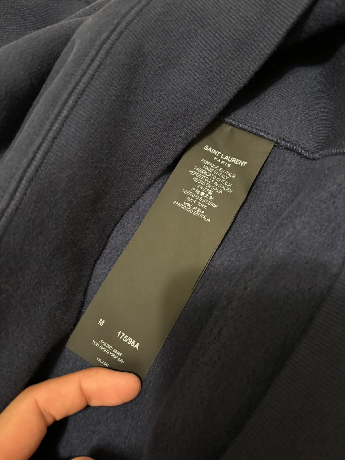 Saint Laurent Paris Saint Laurent YSL Crewneck Size US M / EU 48-50 / 2 - 4 Thumbnail