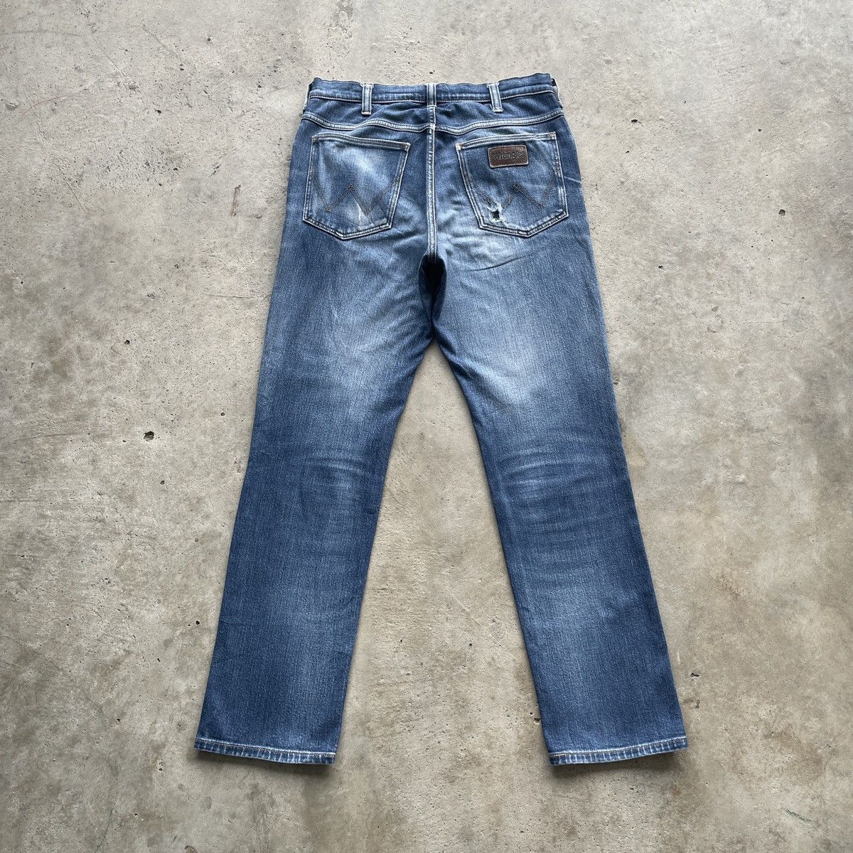 Wrangler W31x29.5 Vintage Wrangler Faded Jeans Denim Pants Size US 31 - 11 Thumbnail