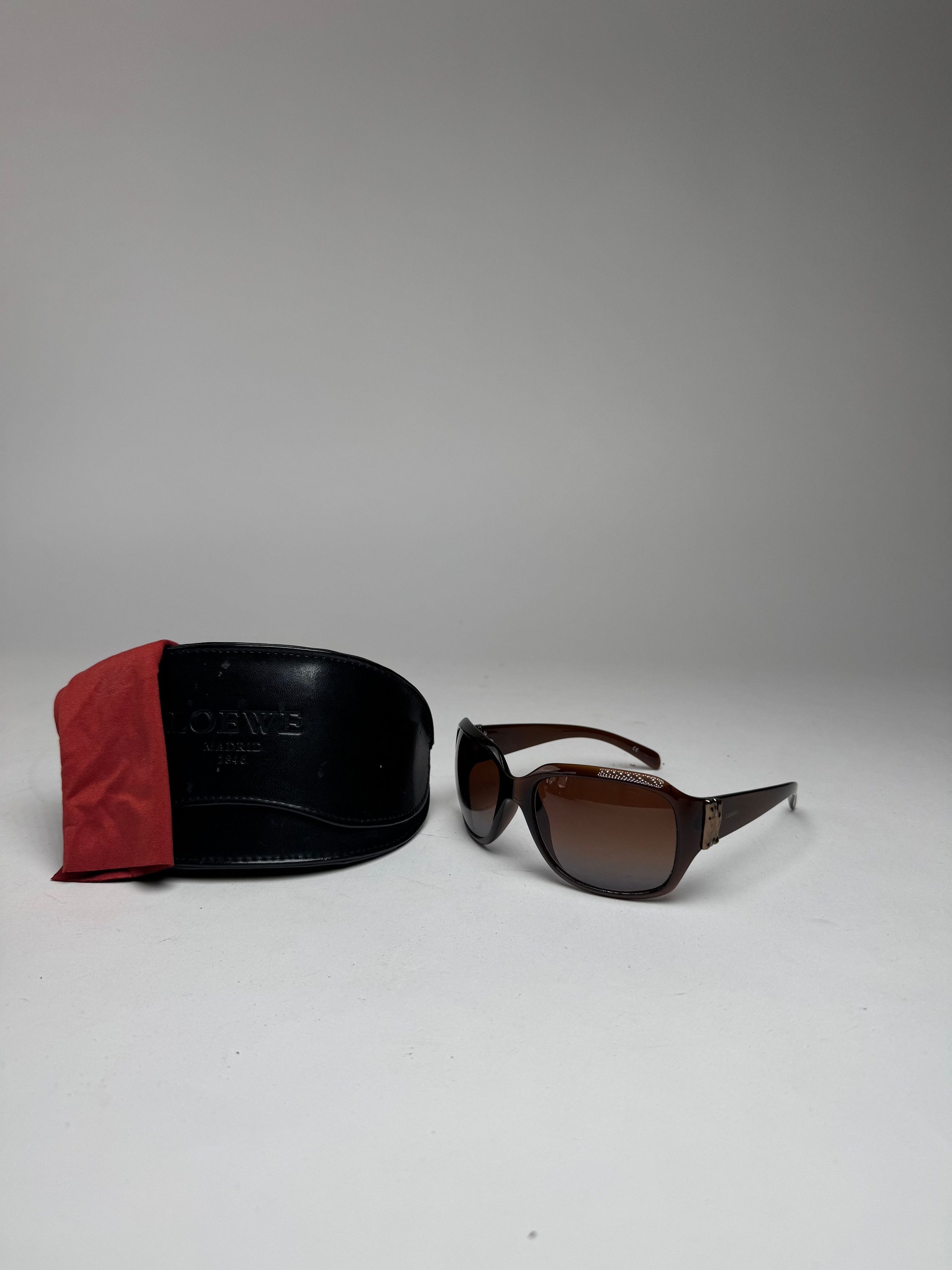 Loewe Vintage Madrid Sunglasses Unisex Brown Size ONE SIZE - 1 Thumbnail