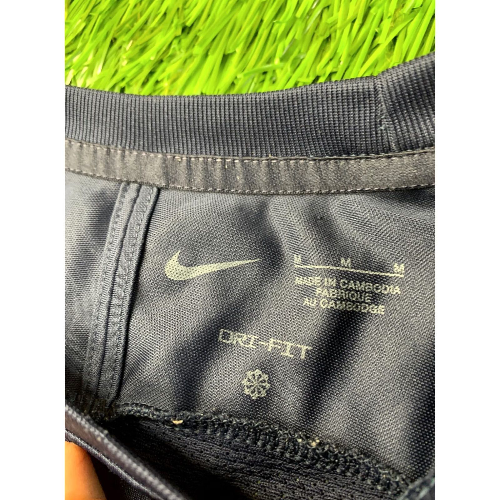 Nike Nike Academy Dri-Fit Shirt Mens M Navy Blue White Football Jersey T-Shirt 2022 Model Size US M / EU 48-50 / 2 - 4 Thumbnail