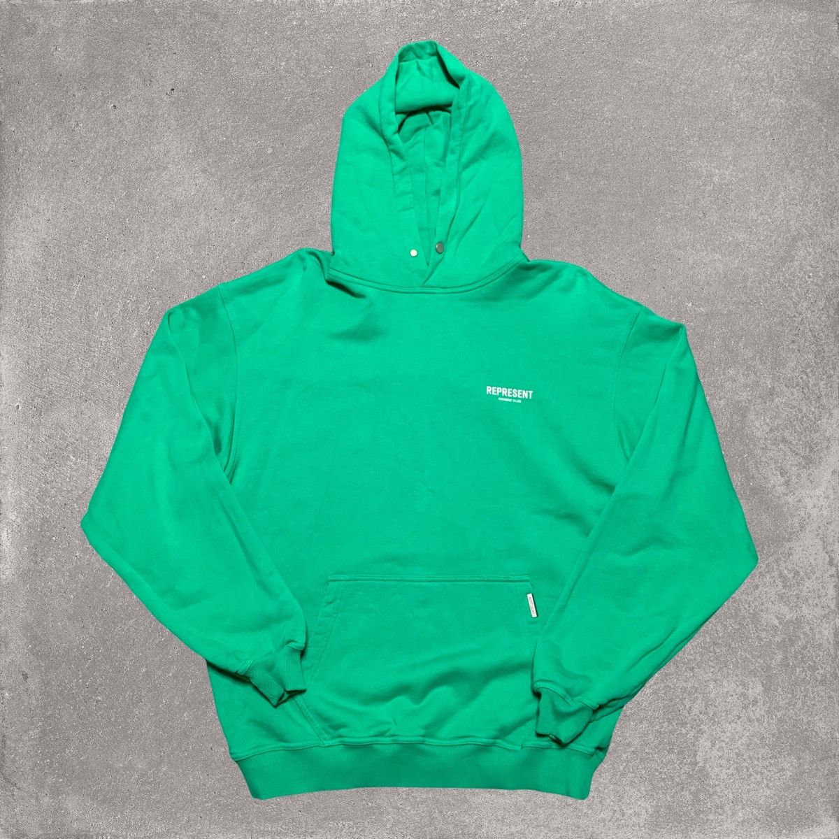 Represent Clo. Represent Medium Owners Club Island Green Hoodie Size US M / EU 48-50 / 2 - 2 Thumbnail
