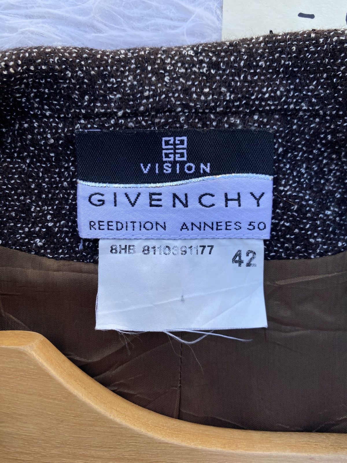 Givenchy Rare Vintage GIVENCHY Wool Jacket Size M / US 6-8 / IT 42-44 - 12 Thumbnail
