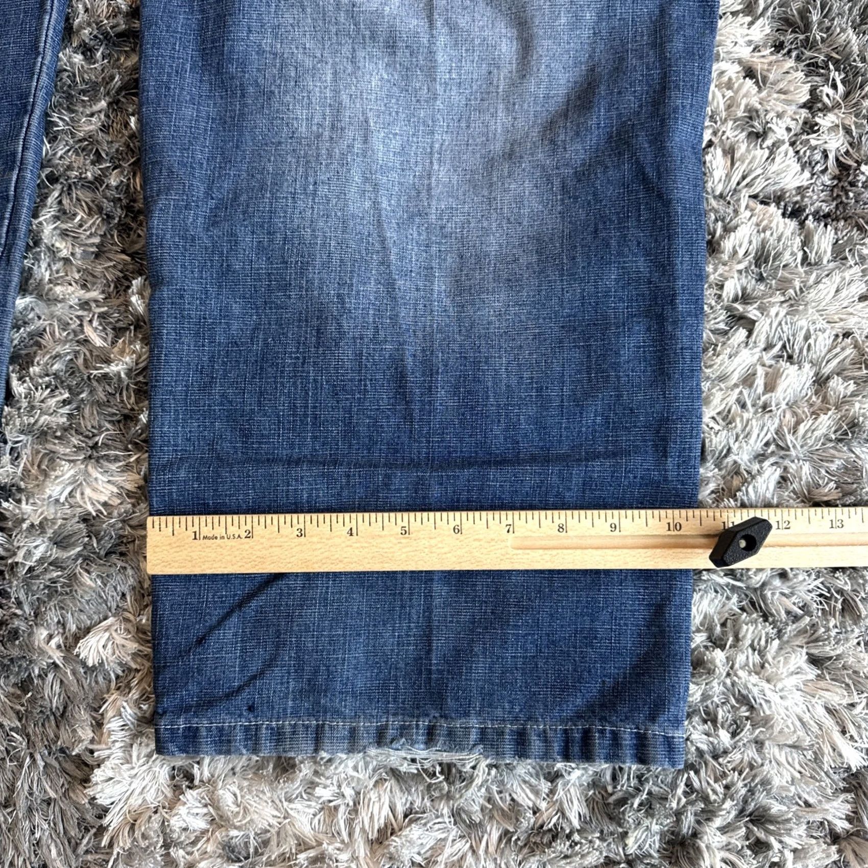 Express VINTAGE Brooklyn Xpress Jeans Blue 90’s Baggy Carpenter Denim RARE Men’s 42x31 Size US 42 / EU 58 - 6 Thumbnail