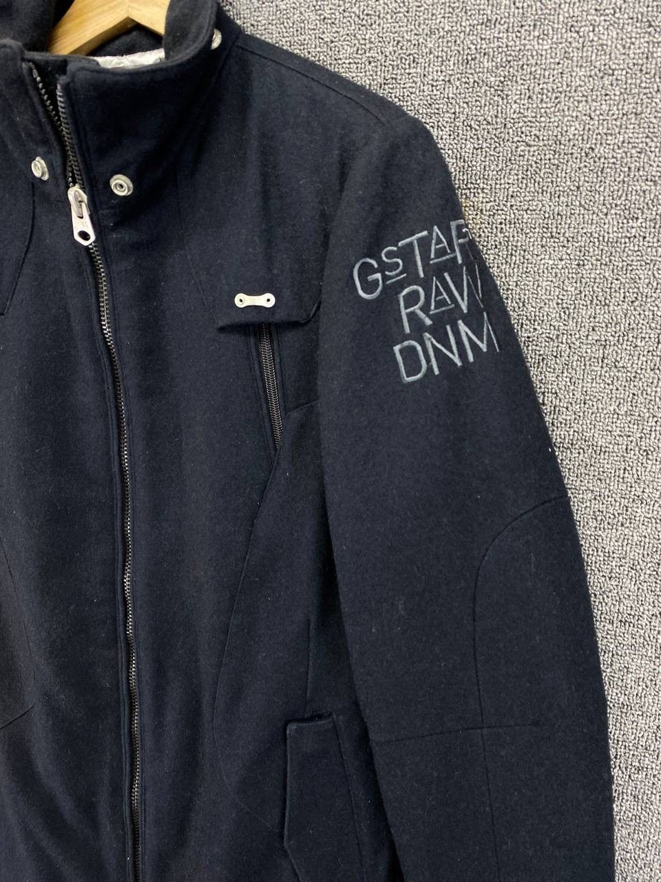 G-Star Vintage G Star Raw Denim Punk Style Wool Jacket Size S / US 4 / IT 40 - 6 Thumbnail