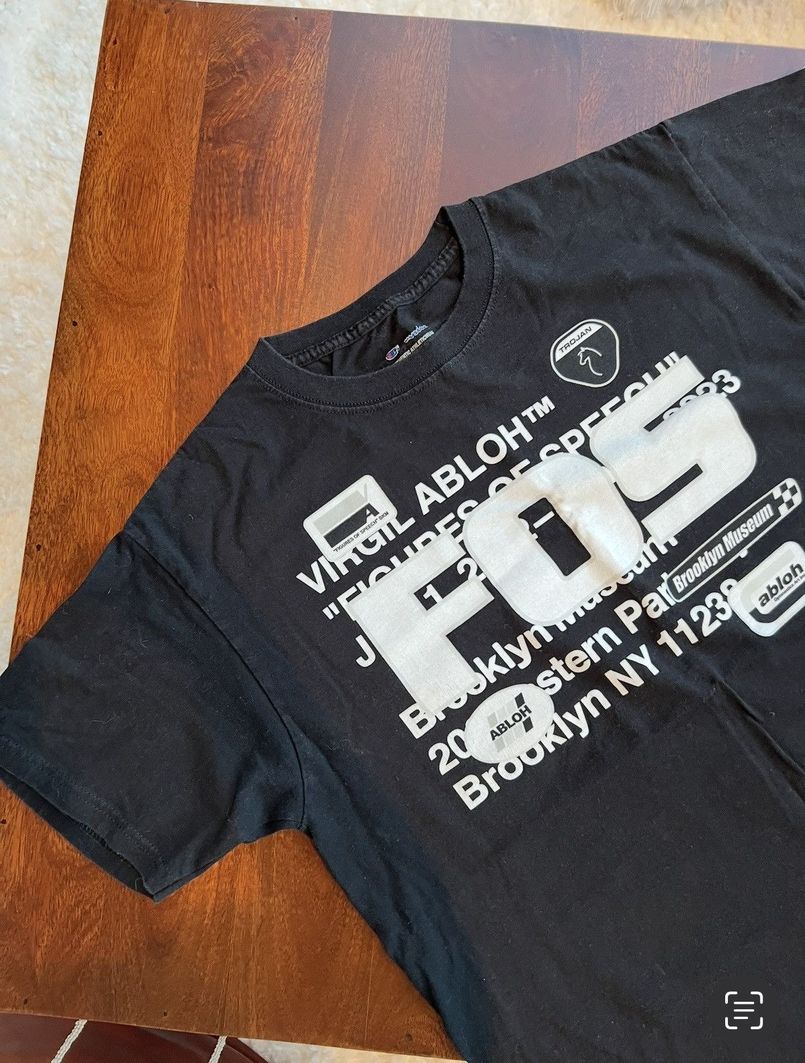 Champion × Off-White Virgil Abloh x Brooklyn Museum “Figures of Speech” Exhibit T Size US M / EU 48-50 / 2 - 2 Thumbnail