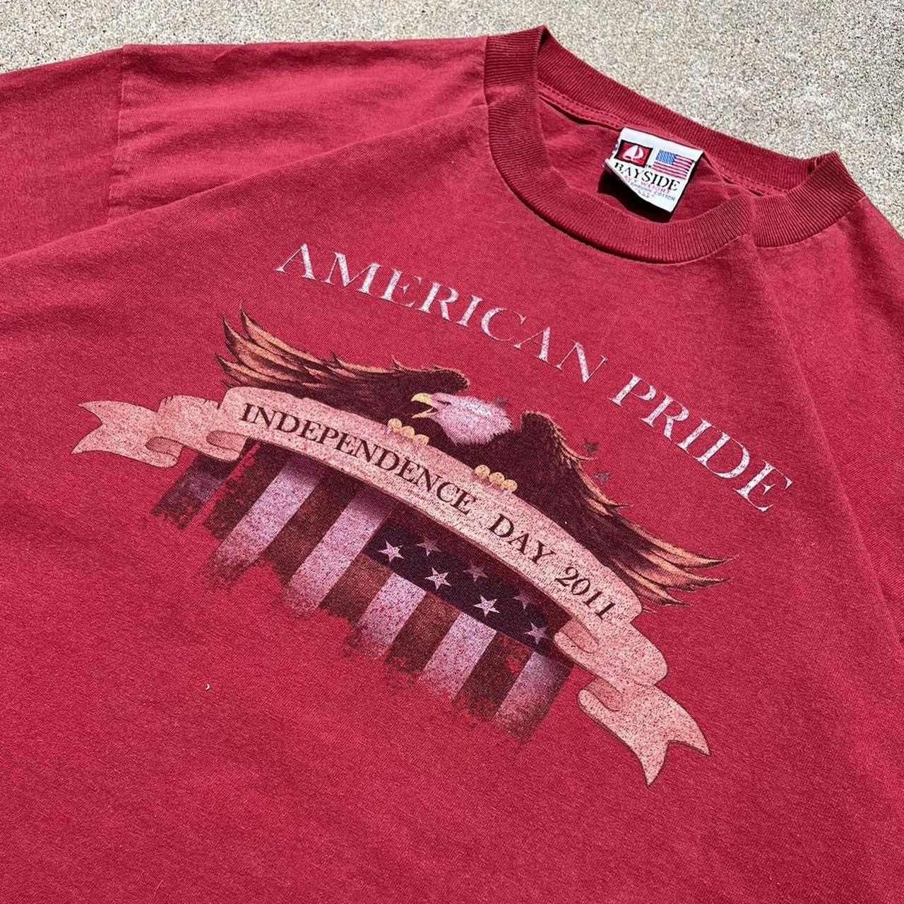 Other Y2K 2011 Bayside USA Graphic Tee XL – Made in USA Size US XL / EU 56 / 4 - 1 Thumbnail