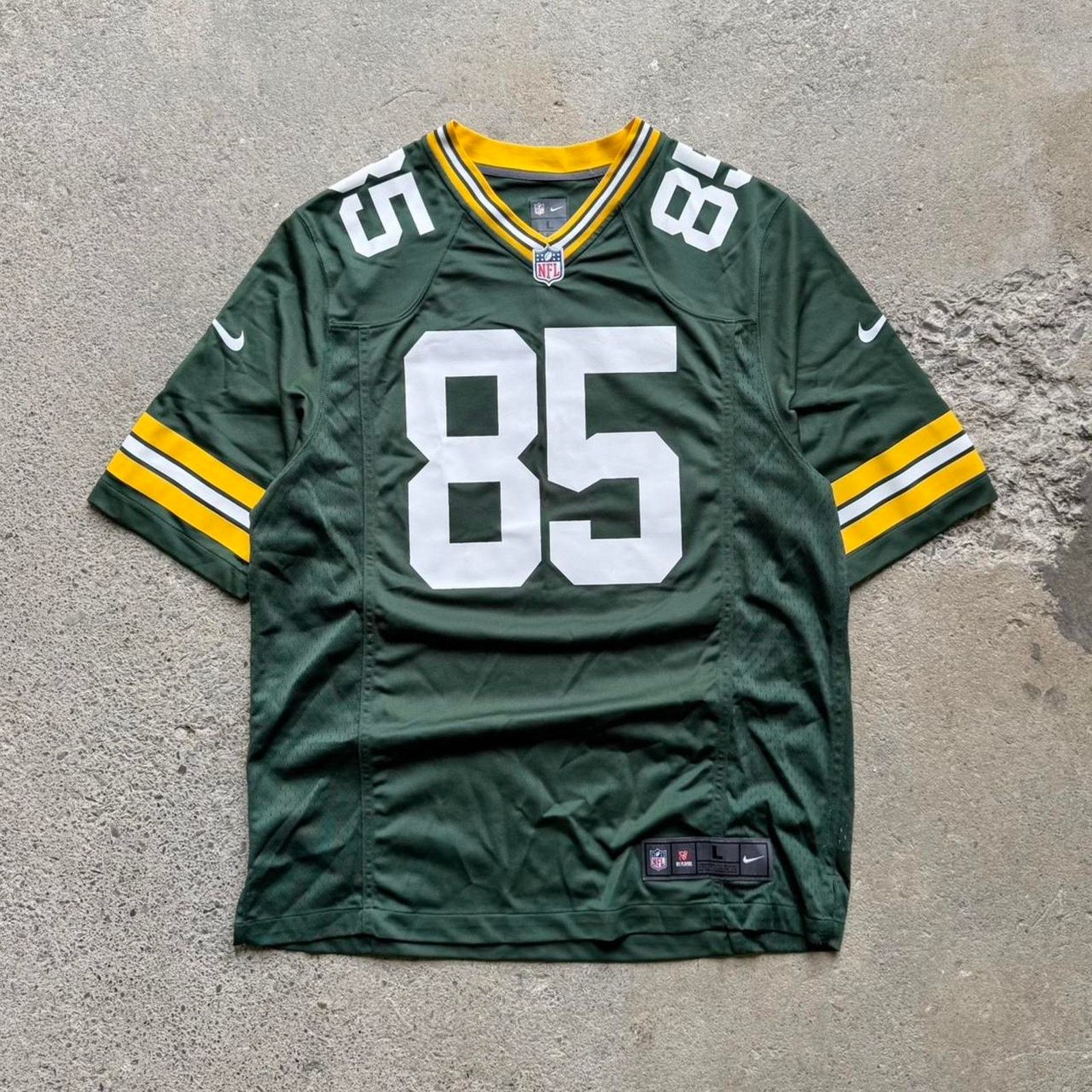 Nike Green Bay Packers Greg Jennings Nike NFL Football Jersey Size US L / EU 52-54 / 3 - 1 Thumbnail