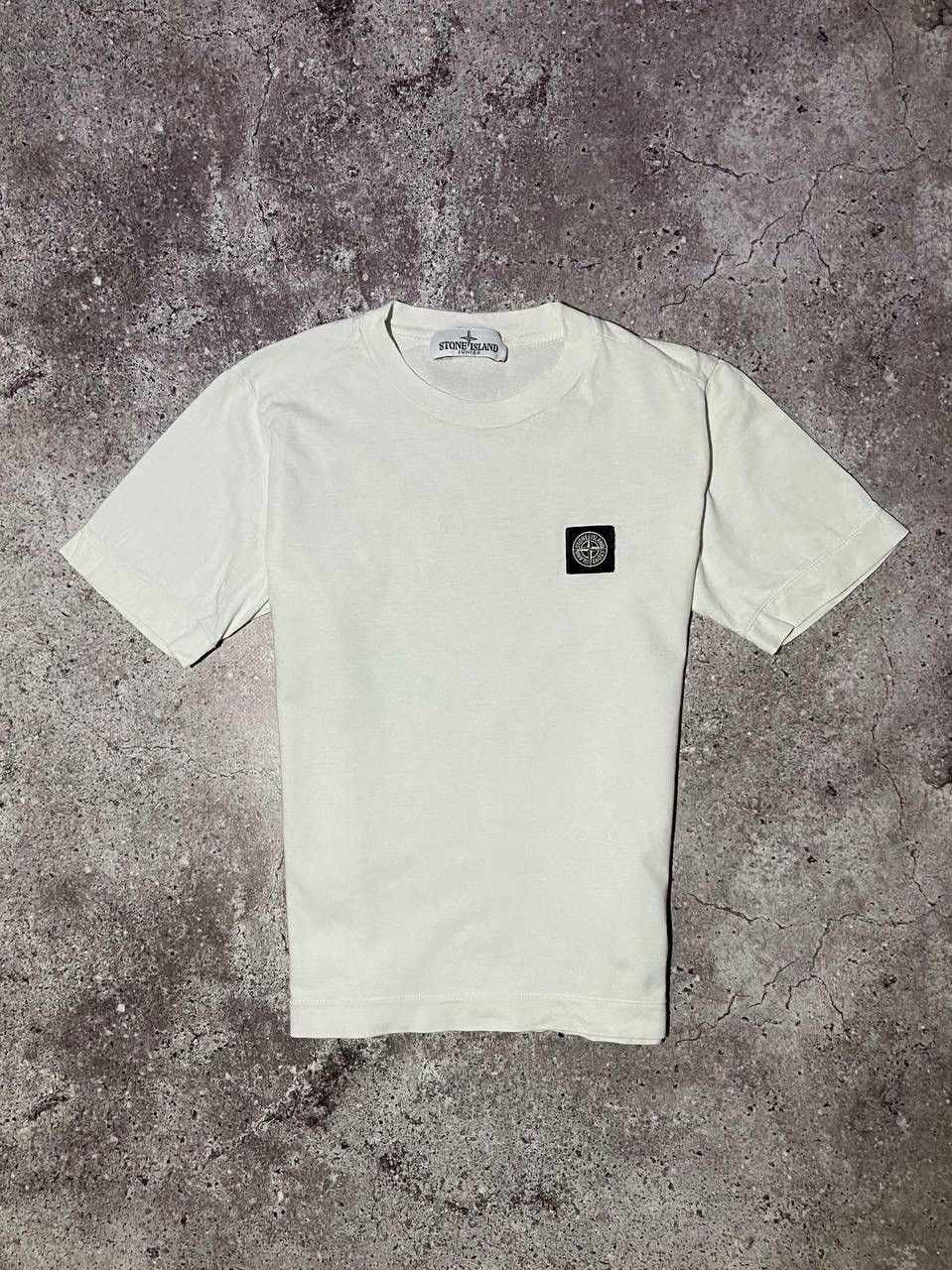 Stone Island Stone Island Junior 8/128 White T-Shirt Patch Program Size US XXS / EU 40 - 1 Thumbnail
