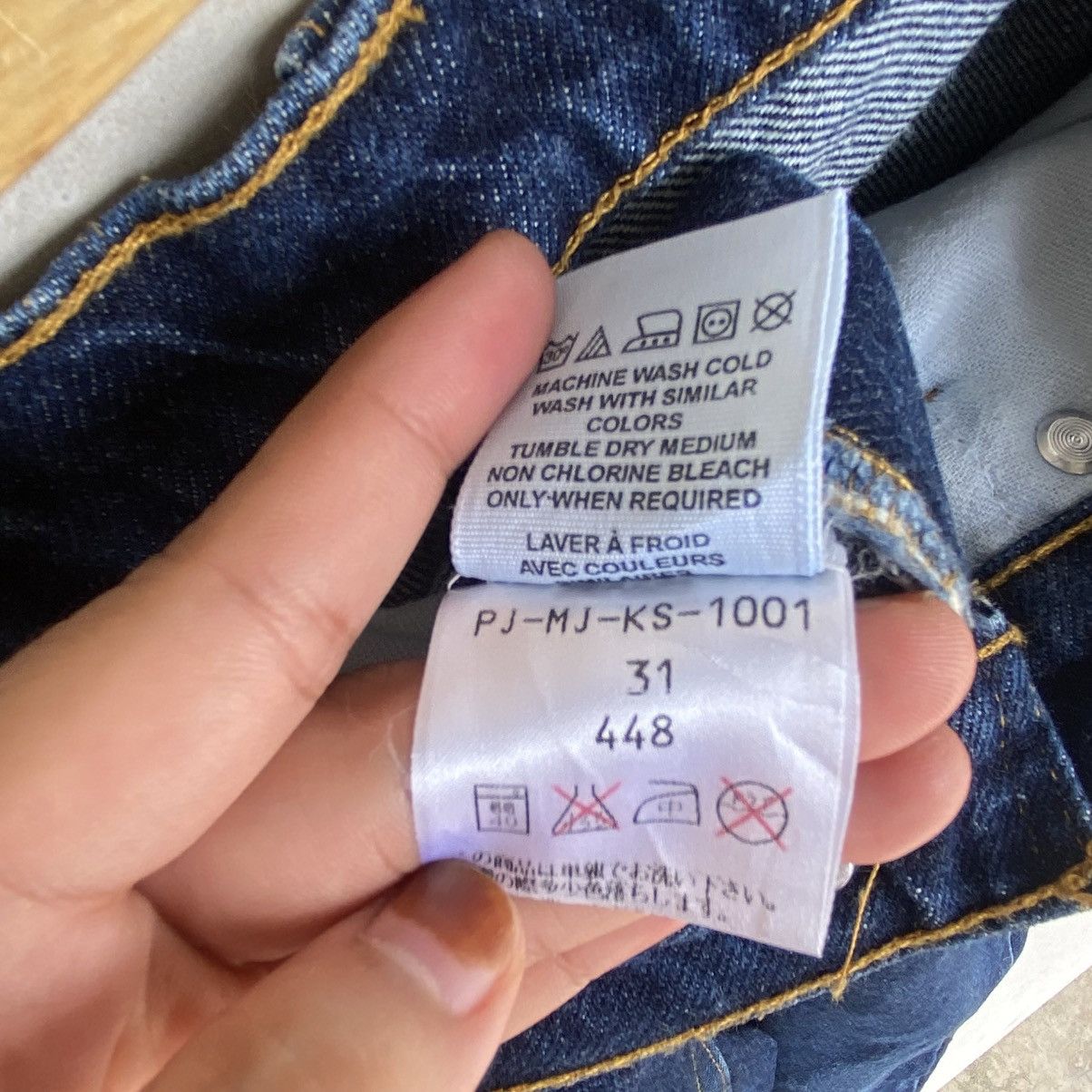 Other Vintage Ralph Lauren Straight Leg Jeans Dark Wash Size 31 Size 31" - 10 Thumbnail