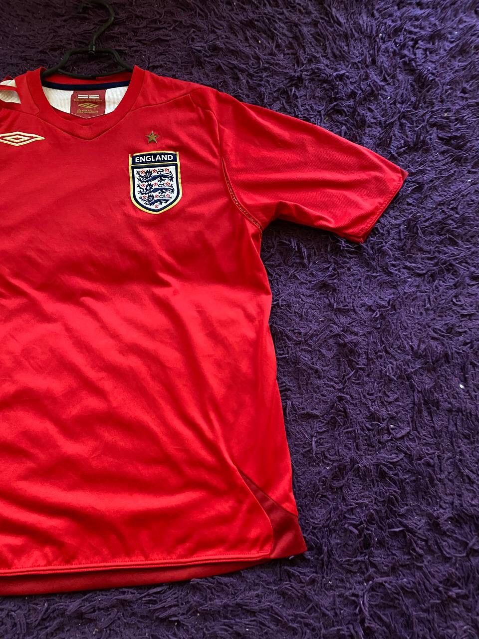 Umbro × Vintage Vintage Umbro England Soccer Jersey T Shirt Size US M / EU 48-50 / 2 - 16 Thumbnail