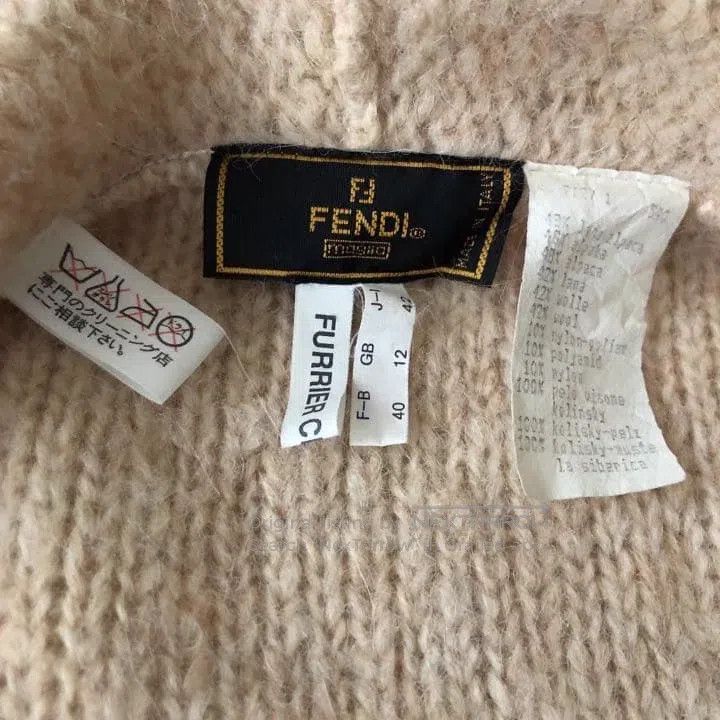 Fendi Fendi Fur cardigan Size M / US 6-8 / IT 42-44 - 2 Thumbnail