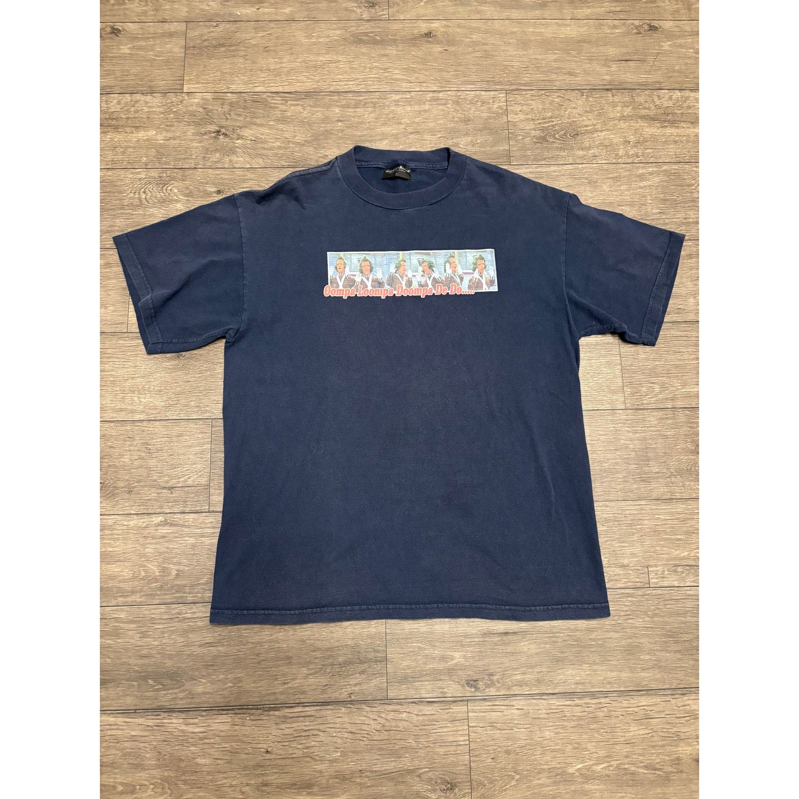 Vintage Vintage Serial Killer Oompa Loompa Blue Tee Sz L Size US L / EU 52-54 / 3 - 1 Thumbnail