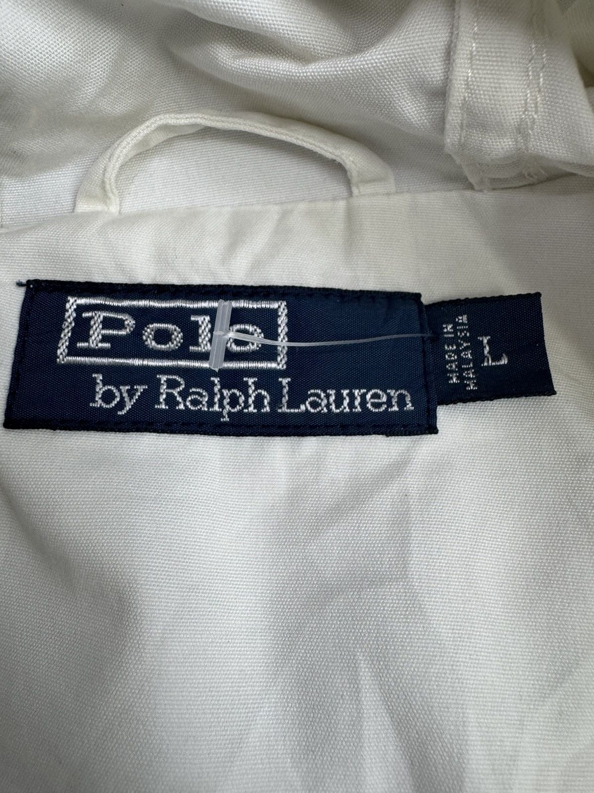 Polo Ralph Lauren vintage Polo Ralph Lauren hooded jacket in white. Size US L / EU 52-54 / 3 - 9 Thumbnail