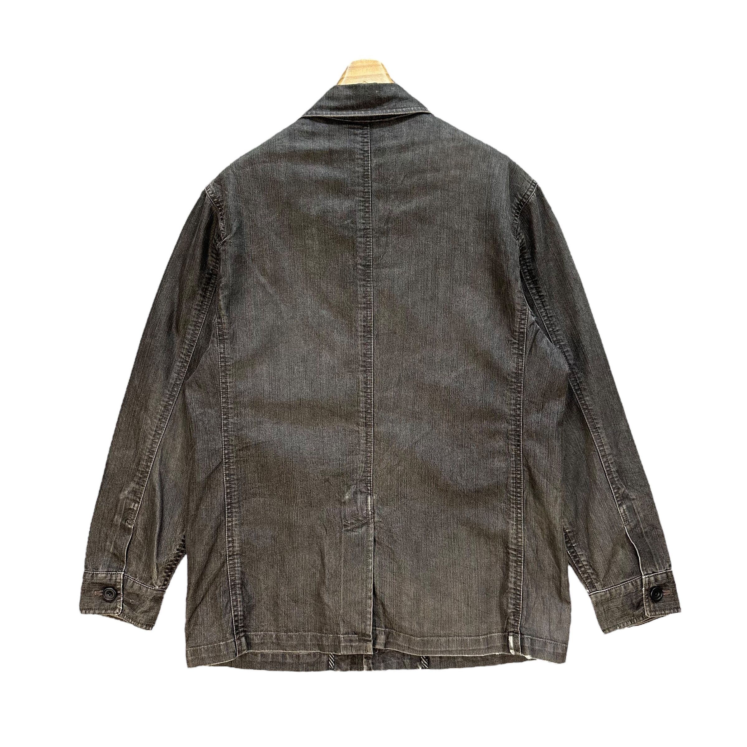 Yohji Yamamoto SACSNY Y’SACCS Vintage Work Denim Jacket #71-1431 Size US M / EU 48-50 / 2 - 11 Thumbnail
