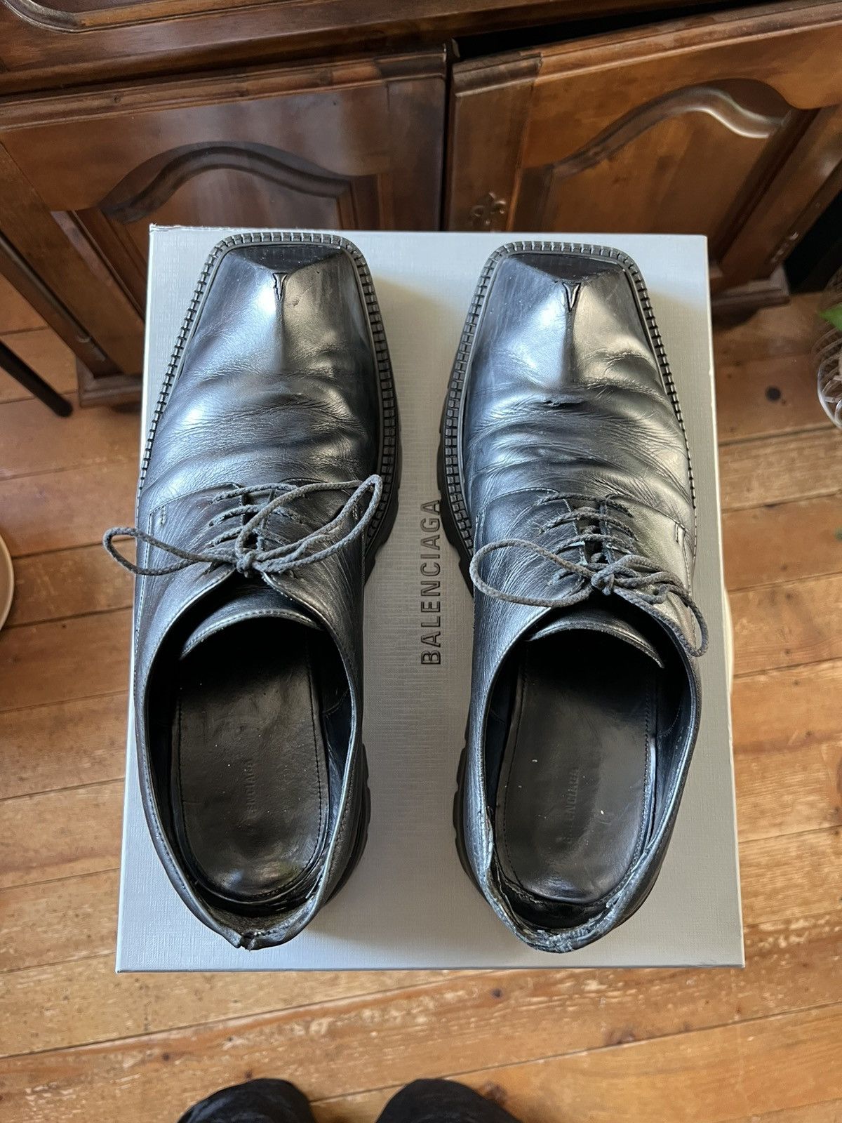 Balenciaga Balenciaga Rhino Derby Size US 11 / EU 44 - 3 Thumbnail
