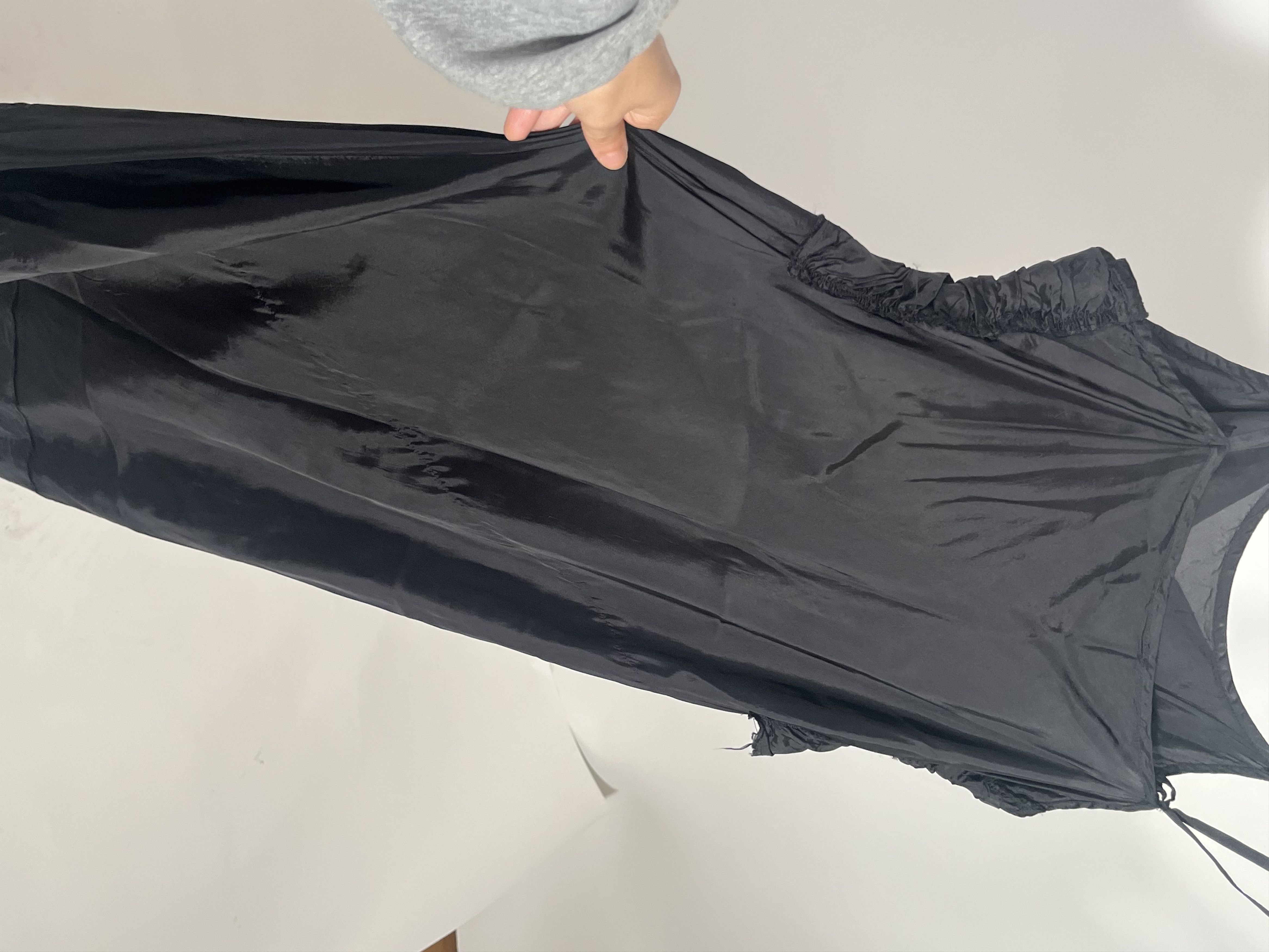 Comme des Garcons Ruched slip dress. Comme des Garçons - 2000s (rare archive). Size M / US 6-8 / IT 42-44 - 7 Thumbnail
