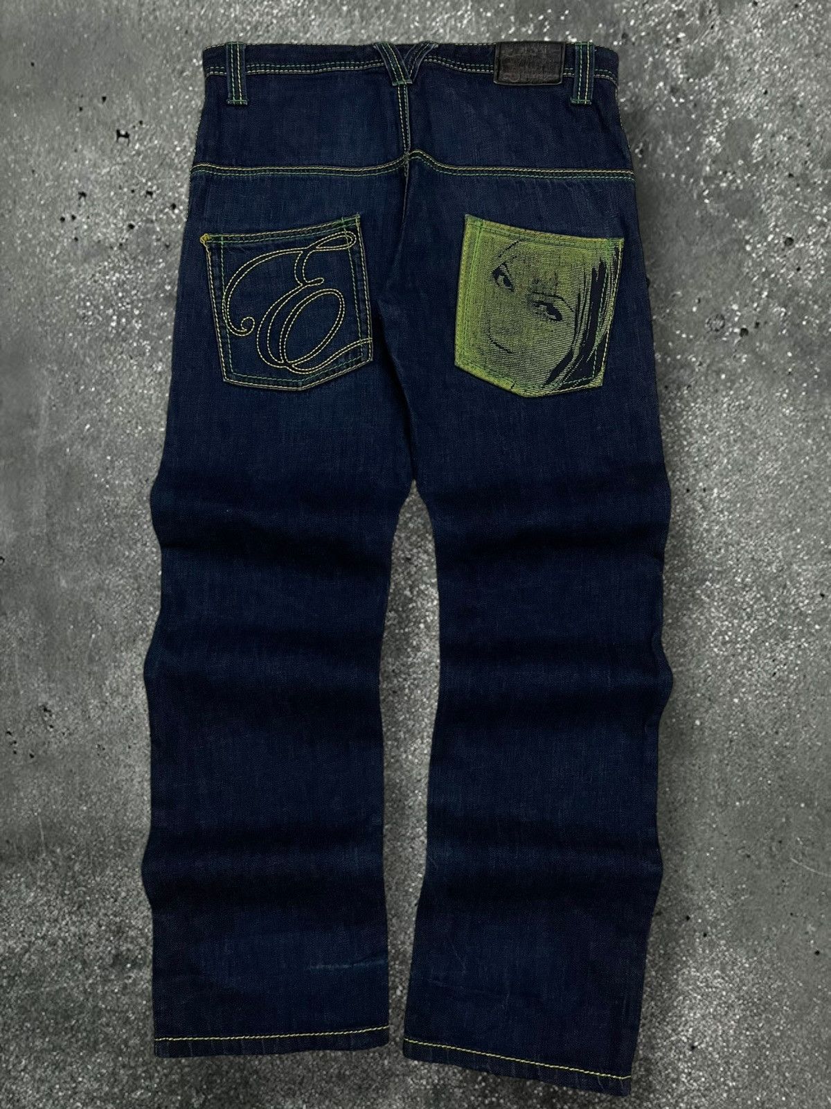 Hysteric Glamour Vintage 1990s Rare Japan Etbx Intermediate Cyberpunk Denim Size US 34 / EU 50 - 1 Thumbnail
