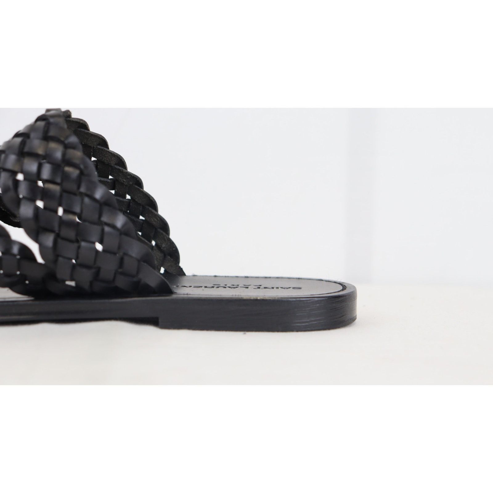 Saint Laurent Paris o1rshd1 Neil 05 Sandal in Nero Size US 10.5 / EU 43-44 - 5 Thumbnail