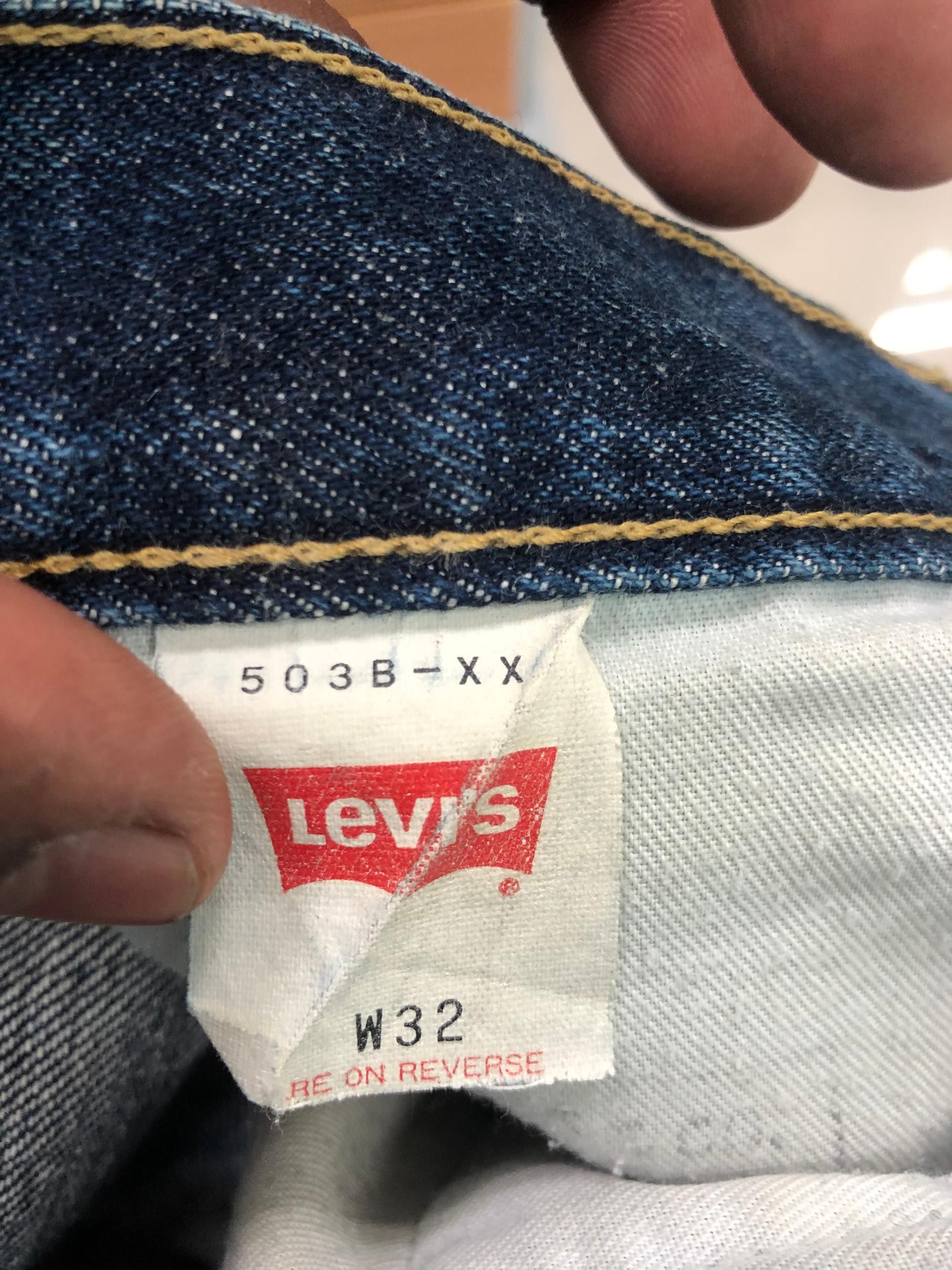4GSELLER × Levi's Levi's 503 Selvedge denim 5 button distress made in Japan Size US 32 / EU 48 - 17 Thumbnail