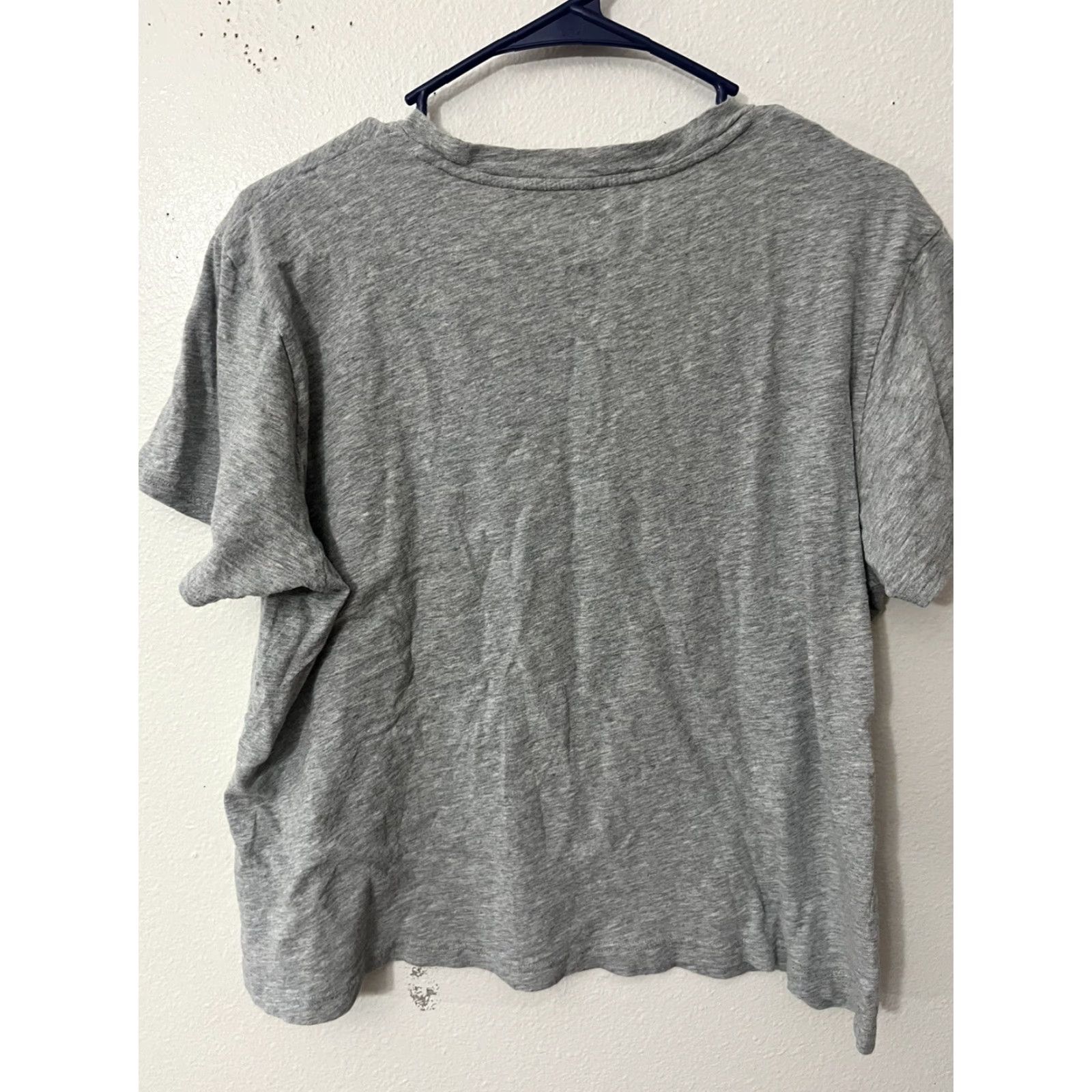 Michael Kors VINTAGE Michael Kors Tshirt - Graphic Tee - Unisex, Gray Heather w/ Front Graphics - Men's L - Cotton/Poly Blend, Short Sleeve Size US L / EU 52-54 / 3 - 2 Thumbnail