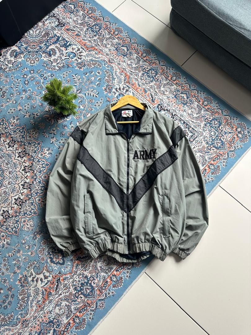 Vintage VINTAGE ARMY REFLECTIVE JACKET Size US L / EU 52-54 / 3 - 1 Thumbnail