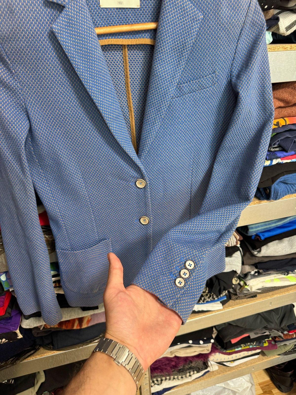 Circolo 1901 Circolo 1901 Blazer Jacket Size 40 Cotton Long Sleeve Coat Size S / US 4 / IT 40 - 4 Thumbnail