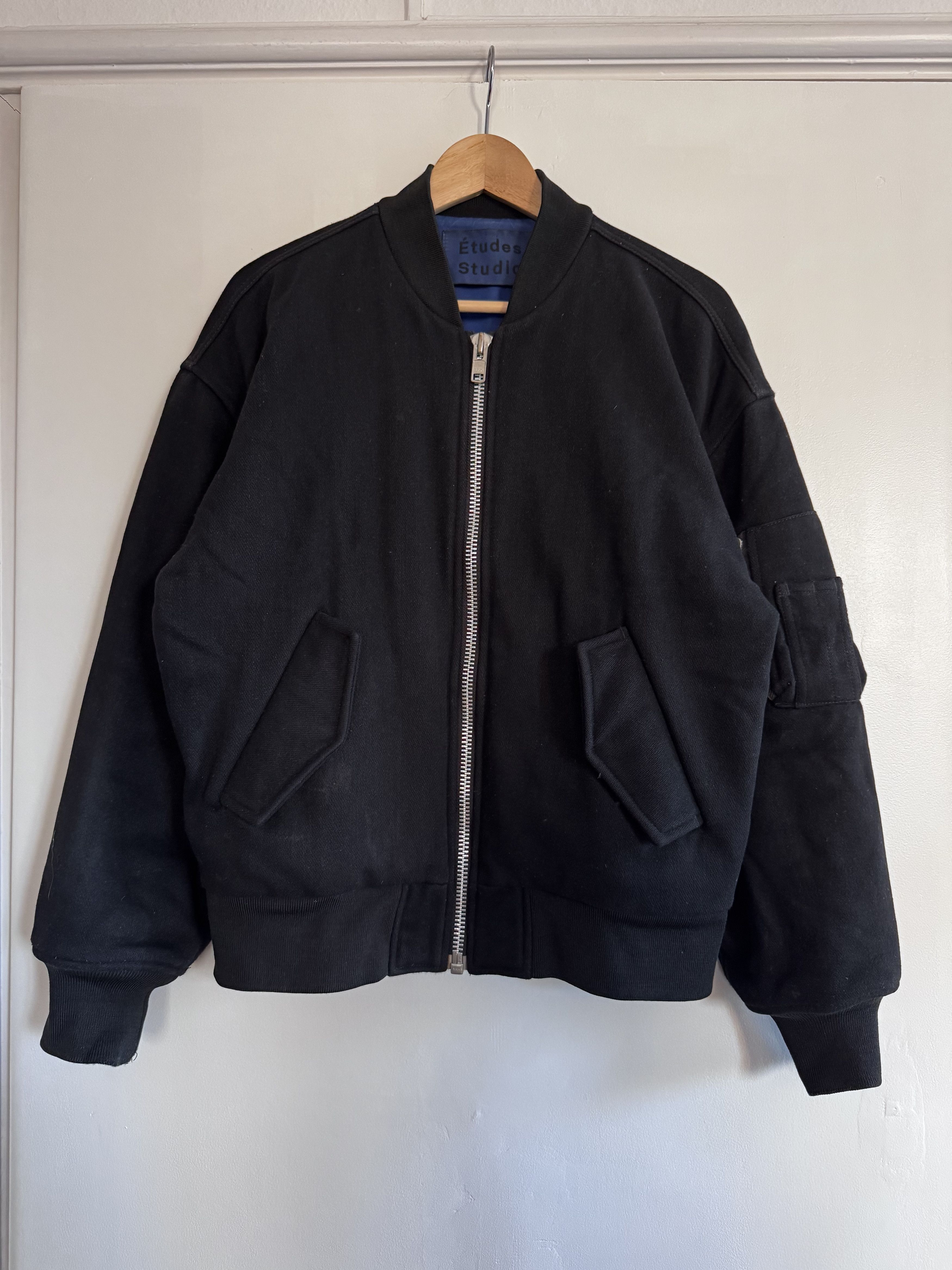 Etudes Horizon Virgin Wool Bomber Jacket Size US S / EU 44-46 / 1 - 1 Thumbnail