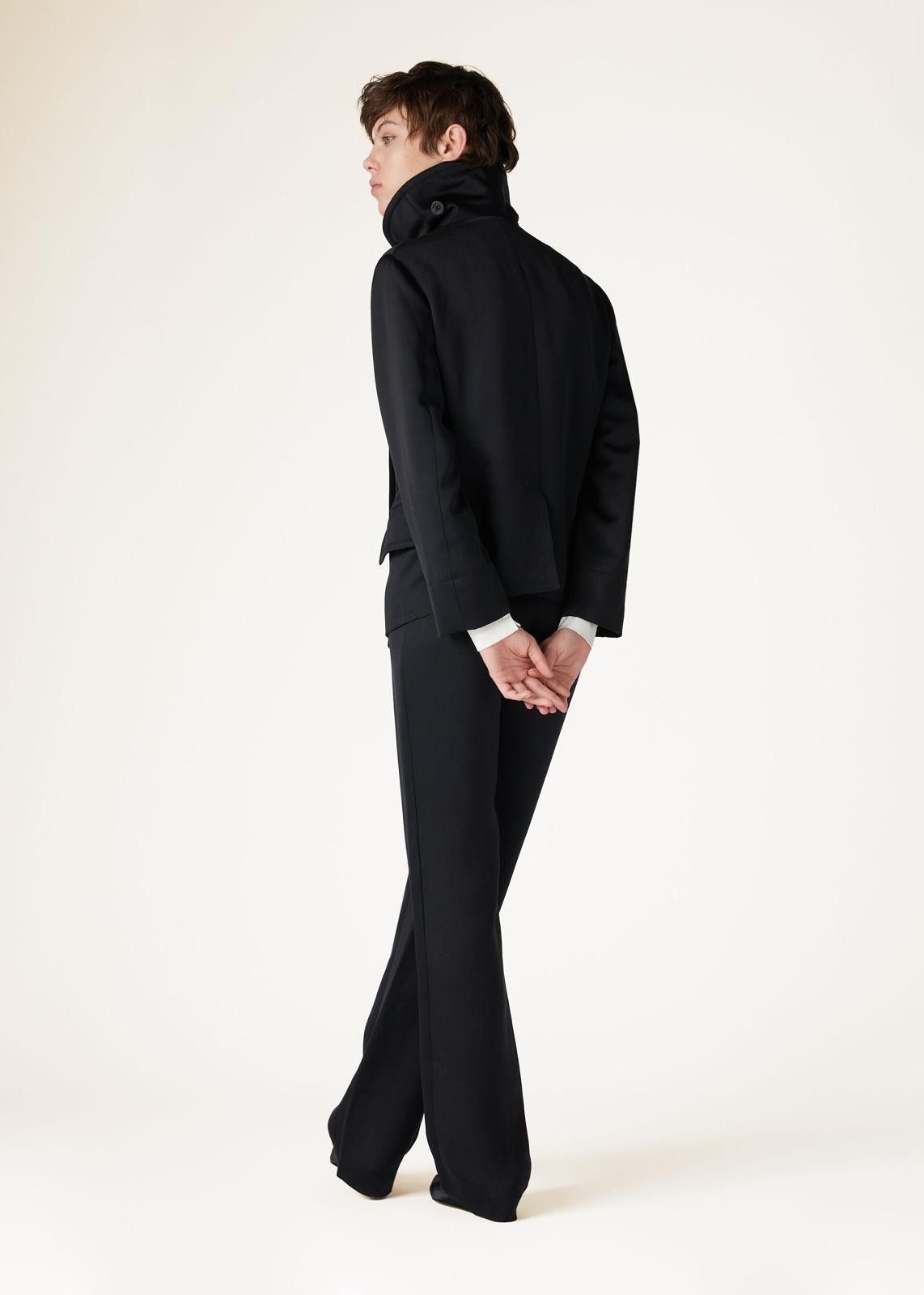 Loro Piana o1srvl11e0425 FAO0521 Candor Coat in Black Size S / US 4 / IT 40 - 5 Thumbnail