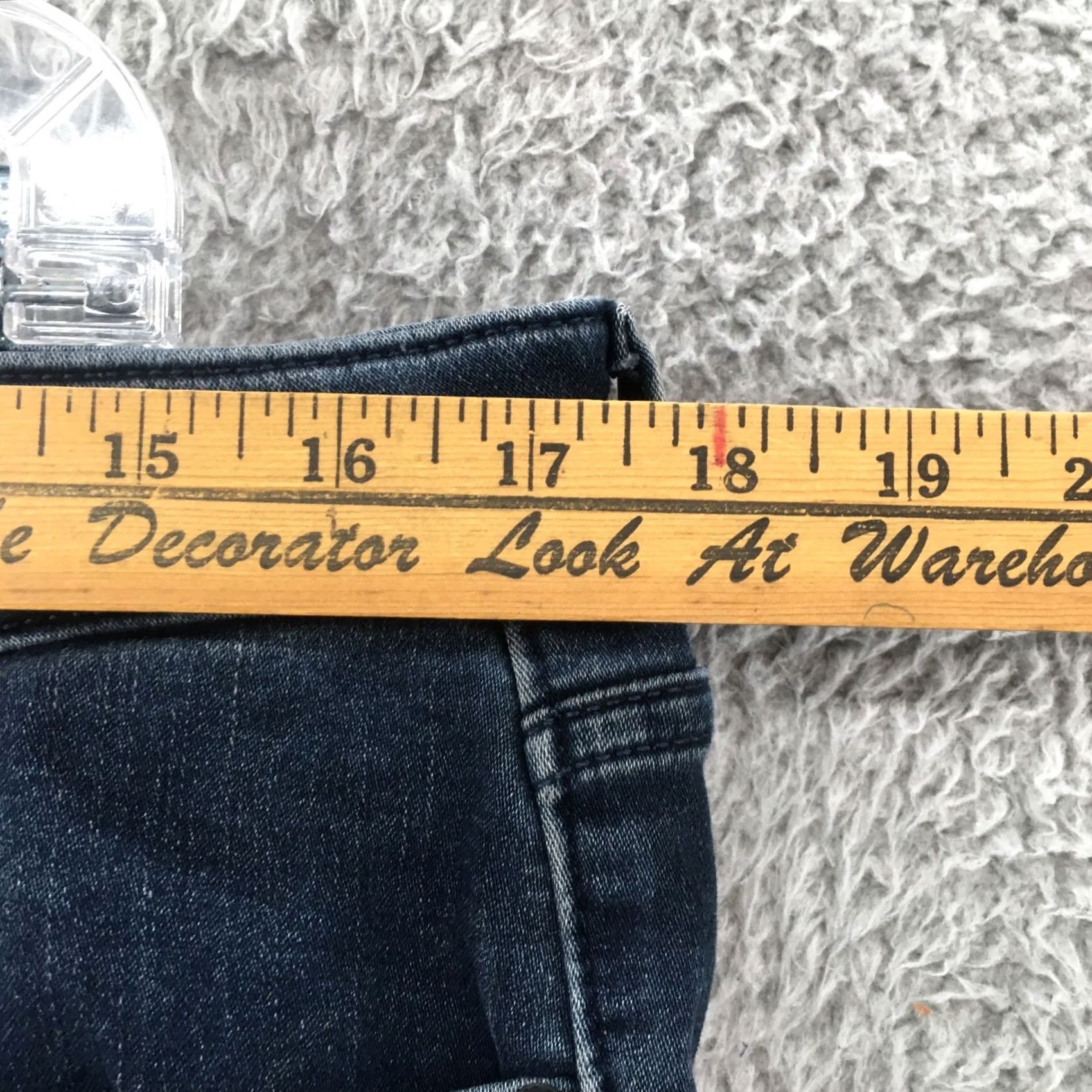 Old Navy Old Navy Rockstar Super Skinny Jeans Womens 16 Denim Zip Fly Blue Jeans Womens 16 Regular 34x28 Fast Shipping Size 38" / US 16 / IT 52 - 5 Thumbnail