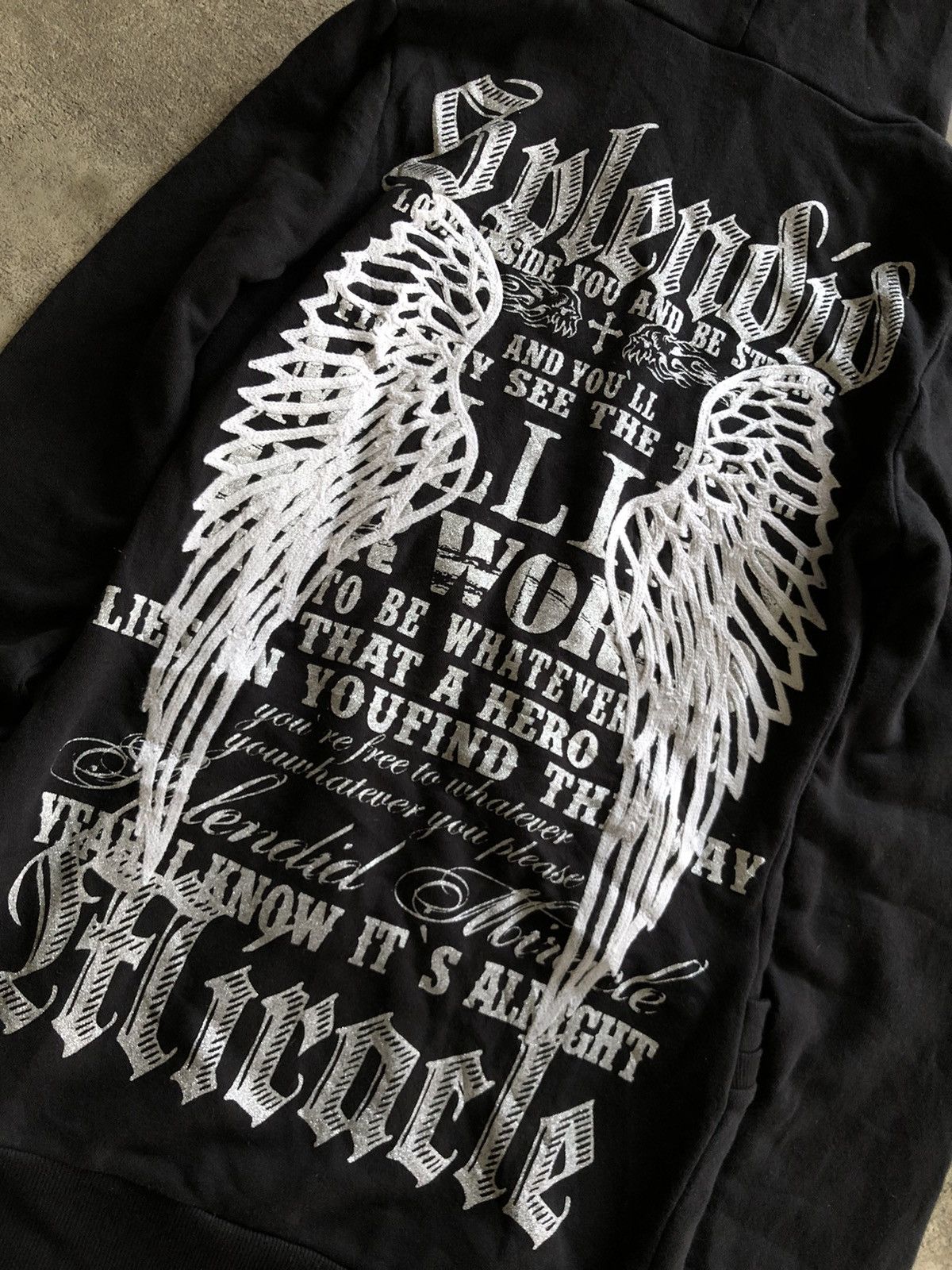 If Six Was Nine × Japanese Brand × Le Grande Bleu (L.G.B.) EGOIST SPLENDID MIRACLE HOODIE PUNK GOTHIC STYLE Size US M / EU 48-50 / 2 - 7 Thumbnail