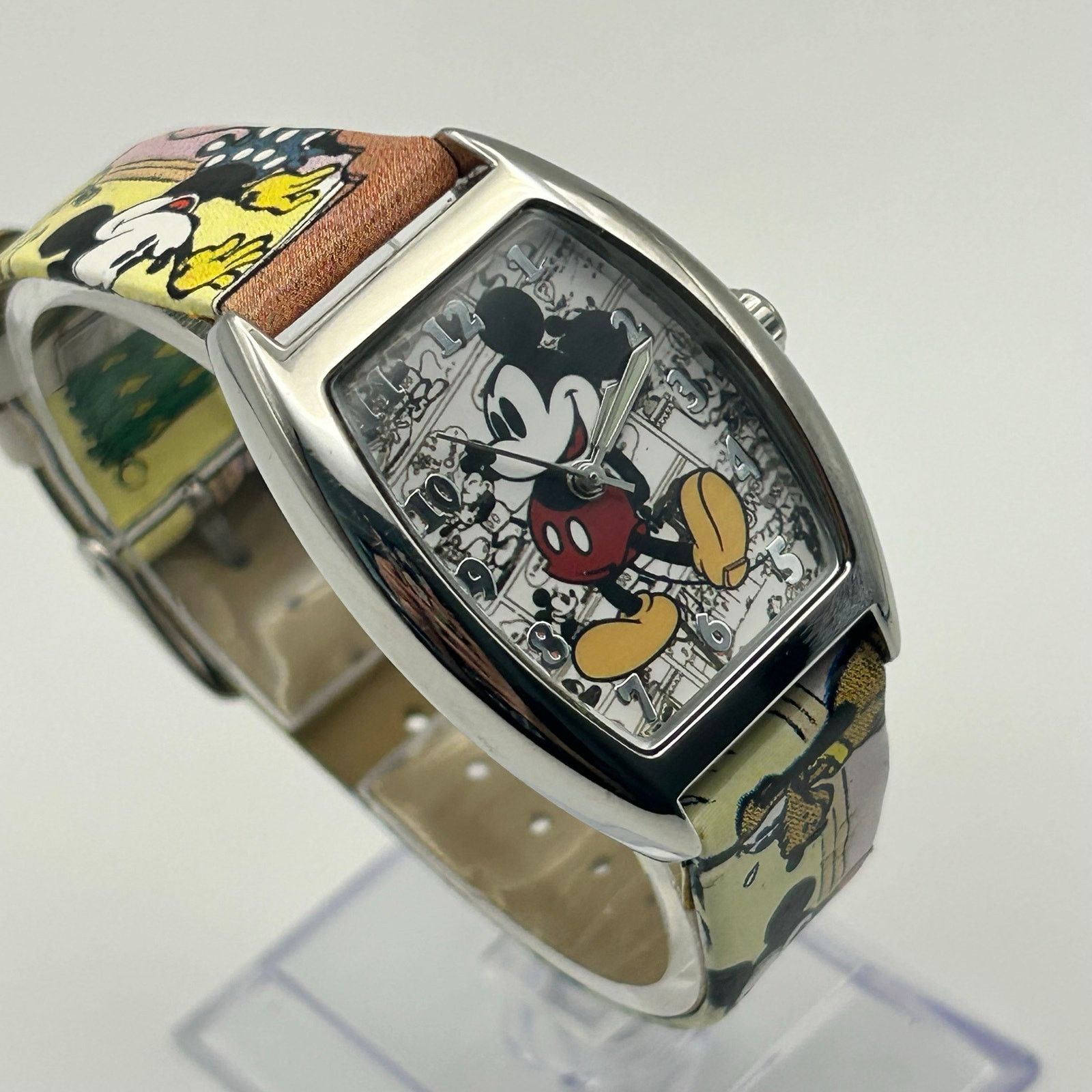 Disney Disney Mickey Mouse "Through the Years Silver St Steel Watch Size ONE SIZE - 3 Thumbnail