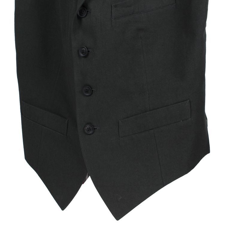 Yohji Yamamoto Yohji Yamamoto Pour Homme Double Layered vest inner pattern Size US L / EU 52-54 / 3 - 5 Thumbnail