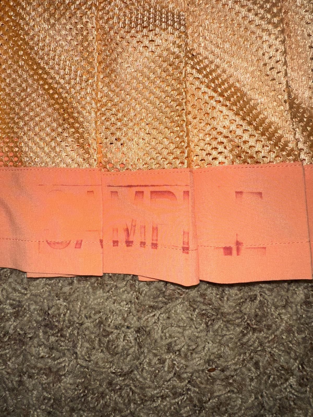 Jordan Brand Jordan Womens 23 Engineered Orange Skirt Dress Sample Size 28" / US 6 / IT 42 - 5 Thumbnail