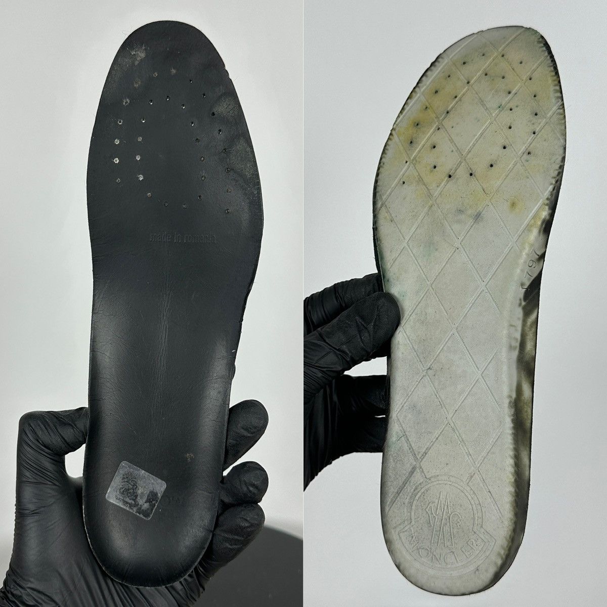 Moncler Moncler Trevor Scarpa Leather Low Top Sneakers Size US 9.5 / EU 42-43 - 22 Thumbnail