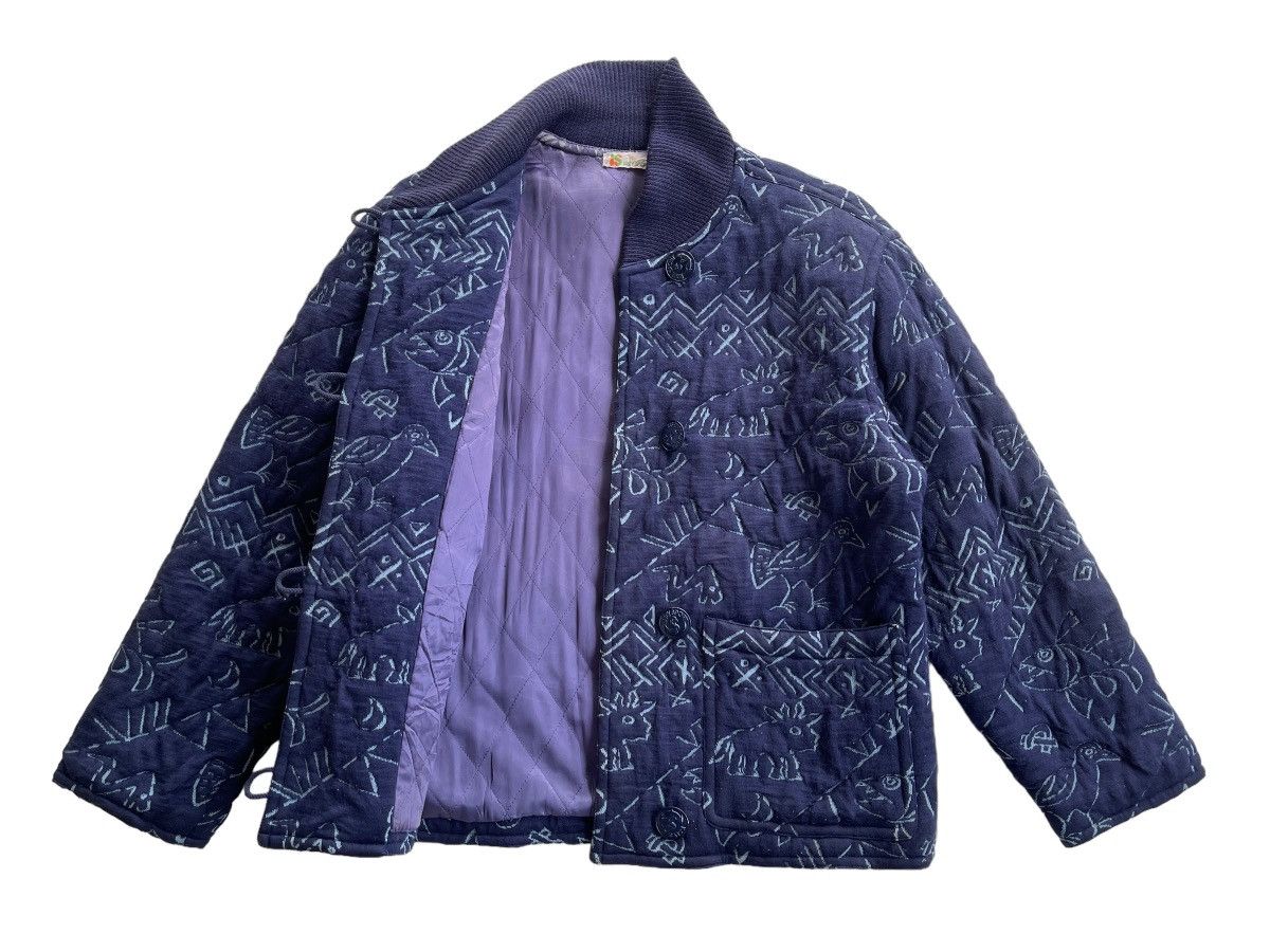 Issey Miyake Vintage Issey Miyake Sport Quilted Cardigan Jacket Size M / US 6-8 / IT 42-44 - 4 Thumbnail
