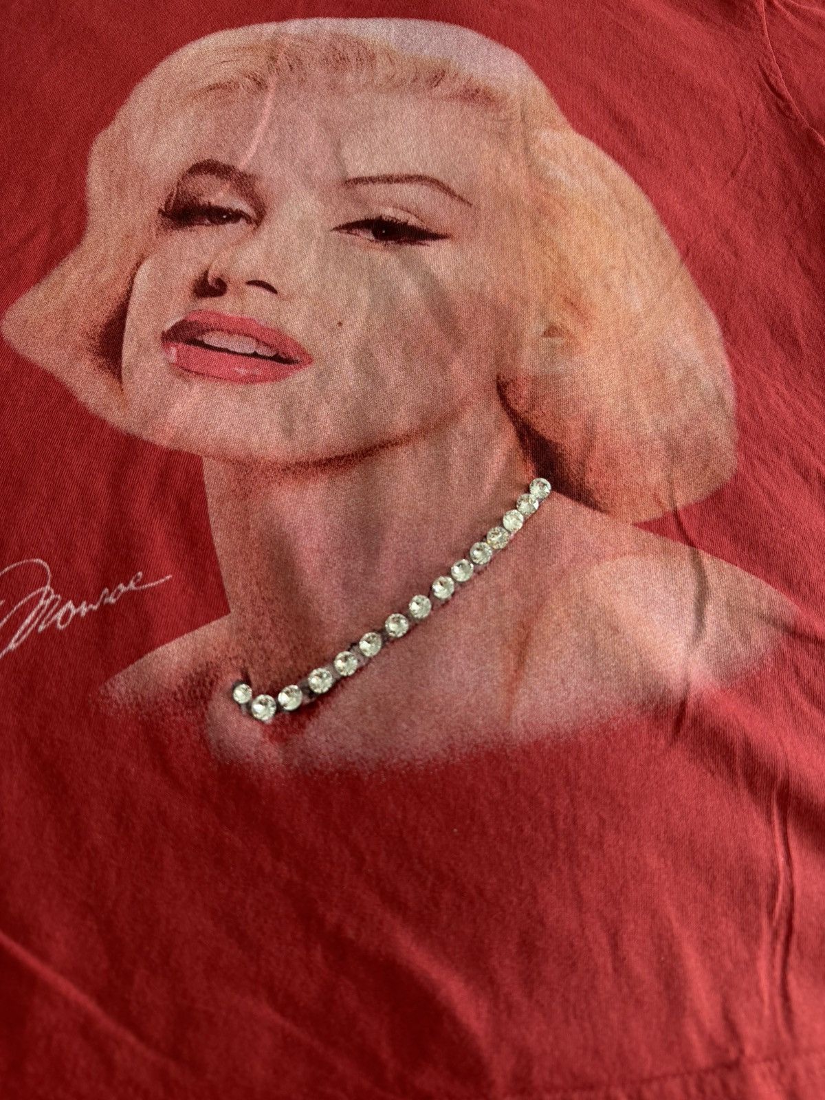 Other Shon Lemon Marilyn Monroe Swarovski Crystal Tee – Size Small Size US S / EU 44-46 / 1 - 1 Thumbnail