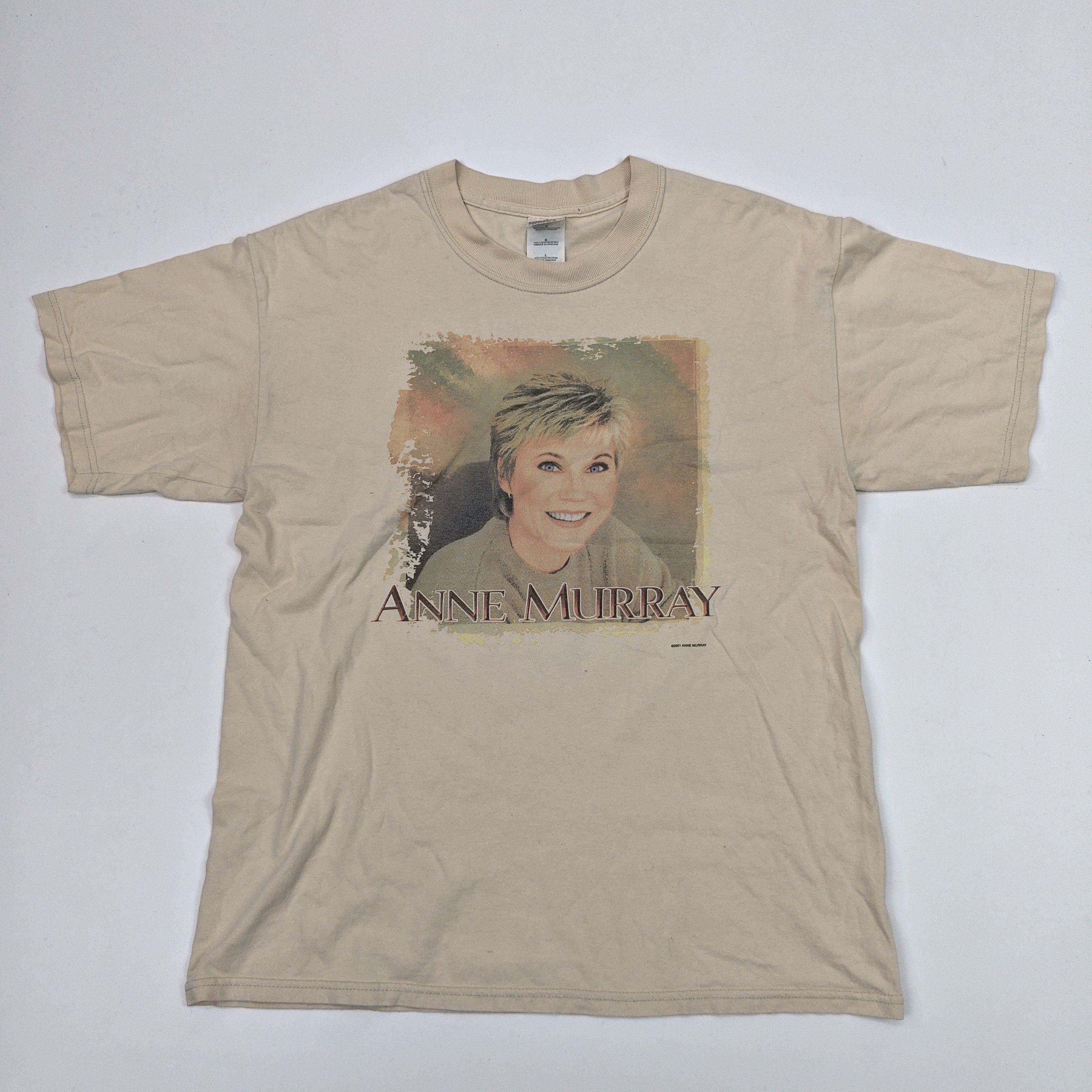 Band Tees 2001 Anne Murray What A Wonderful World #E Size US M / EU 48-50 / 2 - 1 Thumbnail