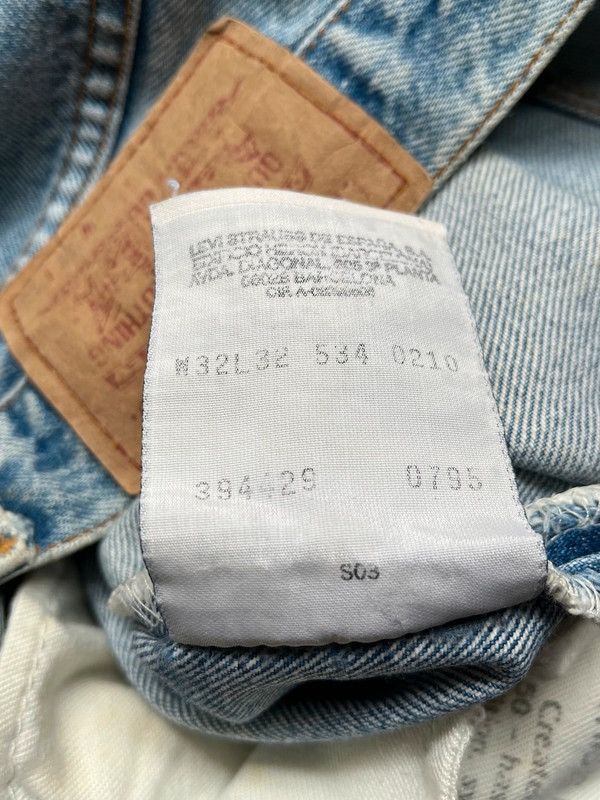 Levi's Levi’s 534 Jeans Denim Sz W 32 L 32 Men’s Vintage 1995 Size US 32 / EU 48 - 5 Thumbnail