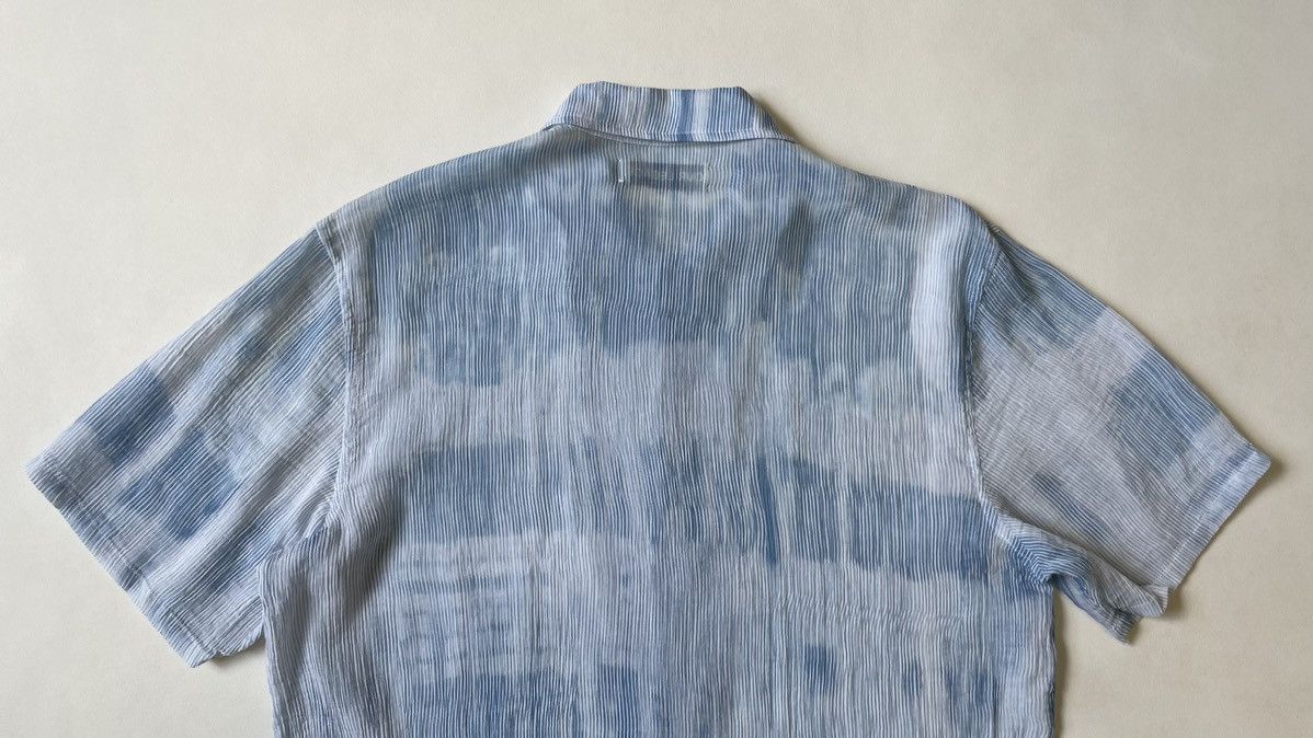 Our Legacy Light Blue Tie Dye Print ‘Box Shirt’ Size US M / EU 48-50 / 2 - 11 Thumbnail