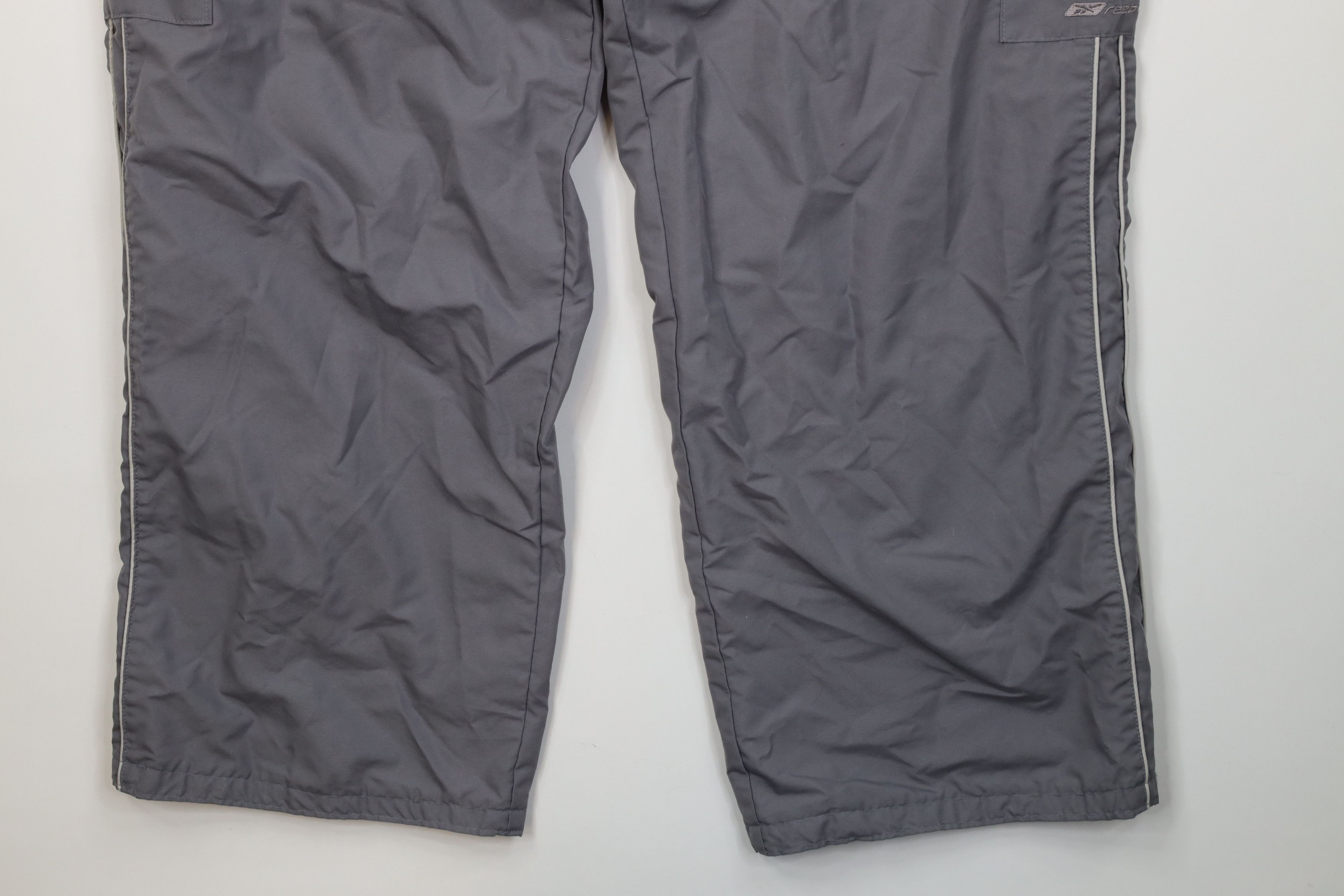 Reebok Vintage 90s Reebok Lined Wide Leg Cargo Windbreaker Pants Size US 38 / EU 54 - 5 Thumbnail
