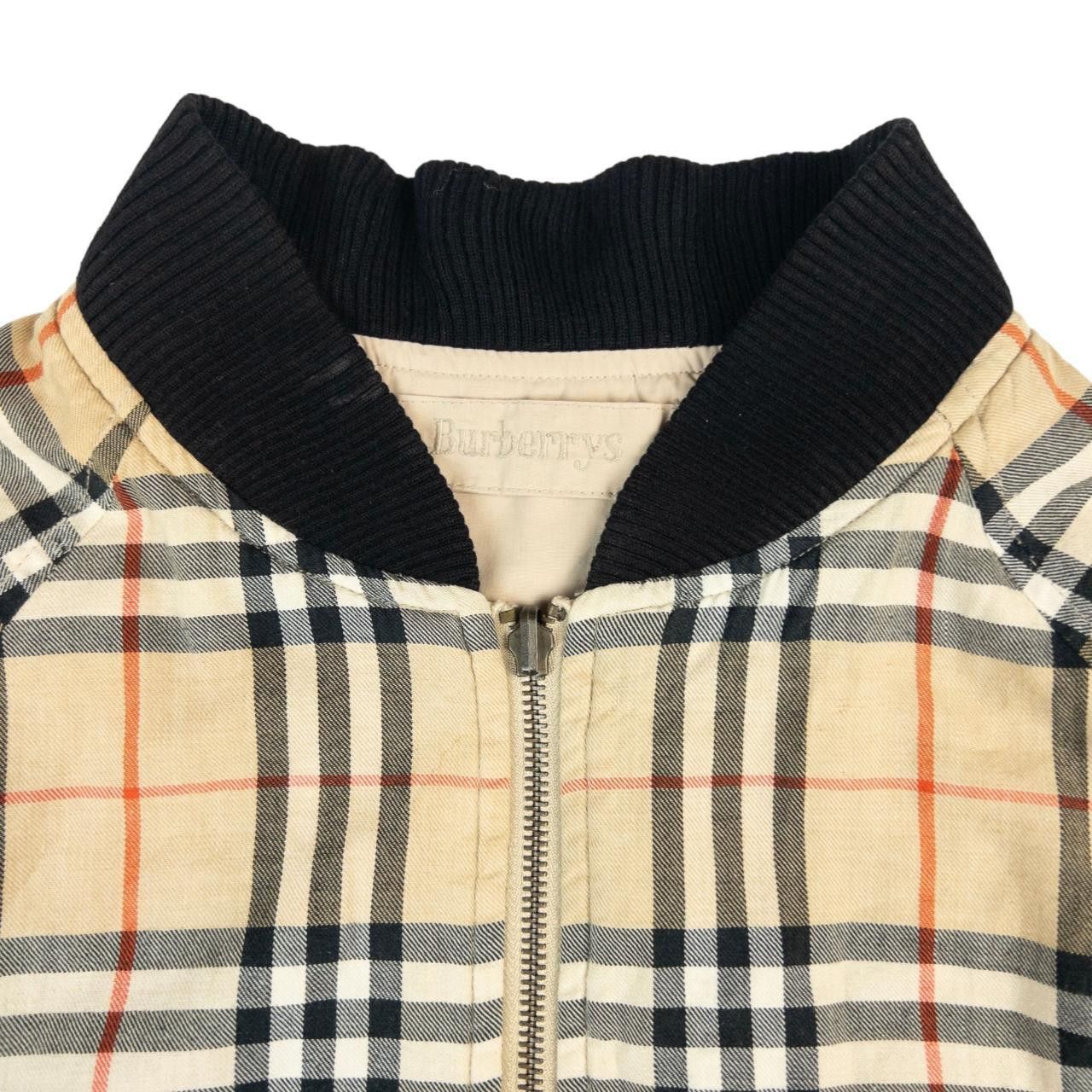 Burberry Vintage Burberry Reversible Nova Check Bomber Jacket Size XL Size US XL / EU 56 / 4 - 5 Thumbnail